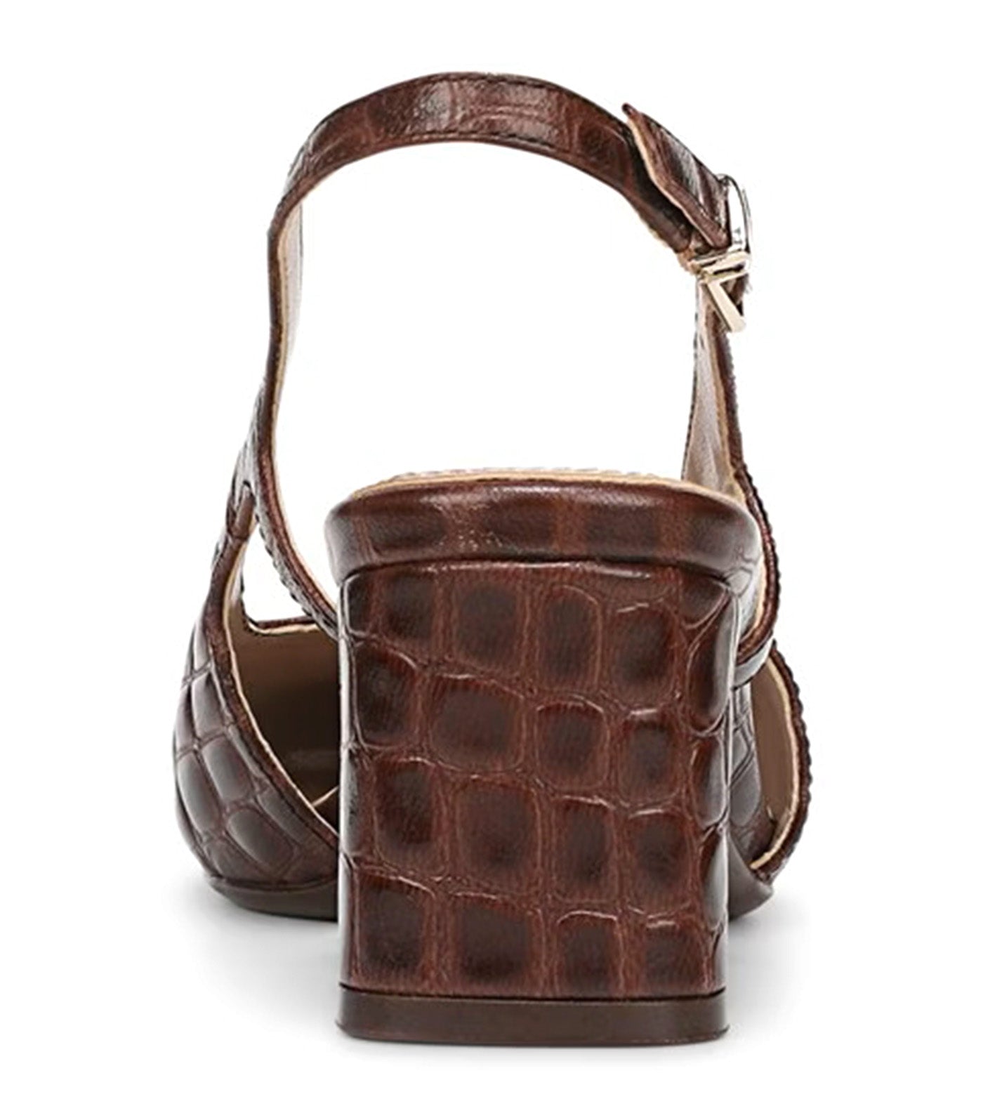 Naturalizer Carmen Slingback Cappuccino Croco Leather