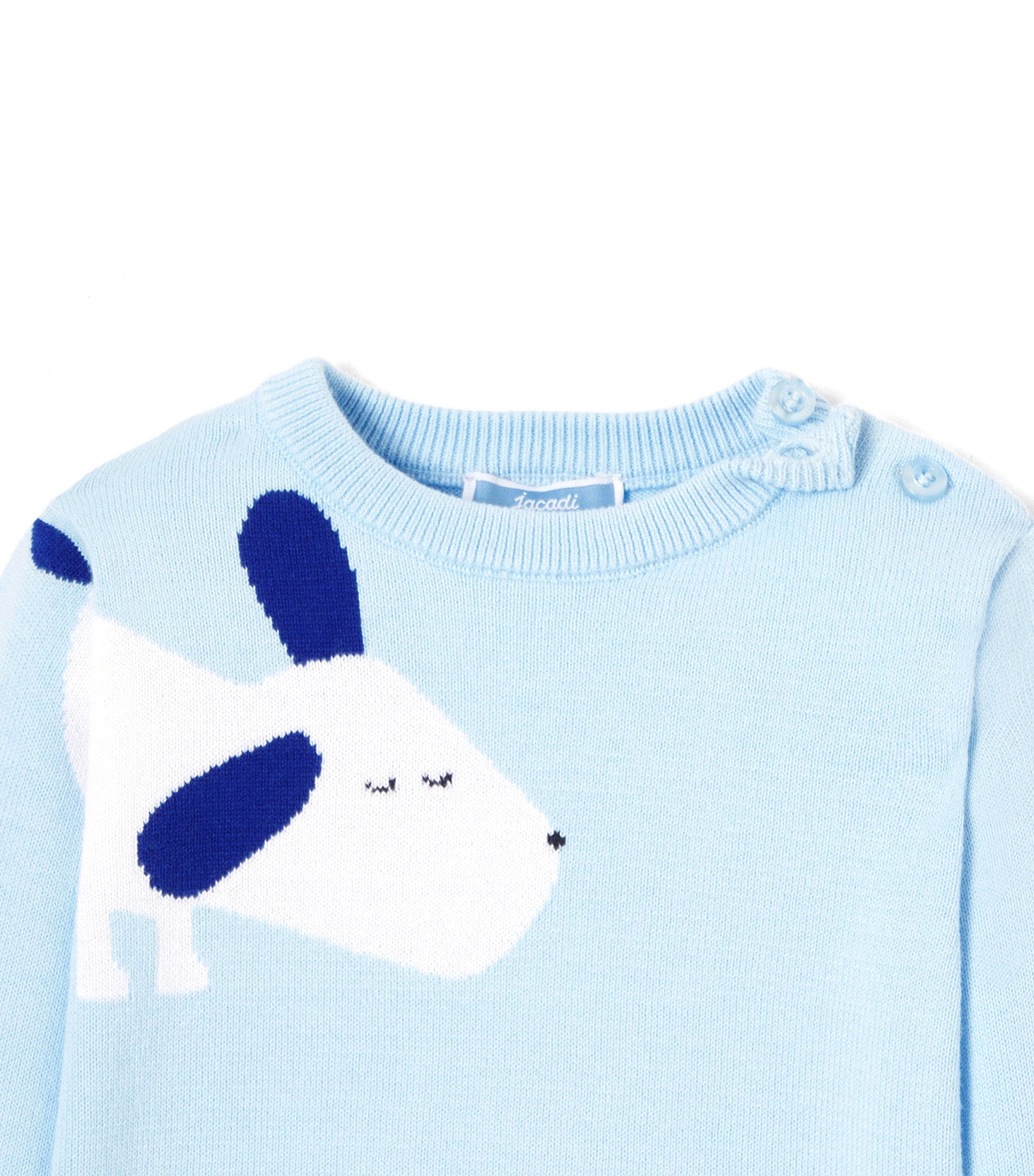 Carousel Sweatshirt Bleu Clair