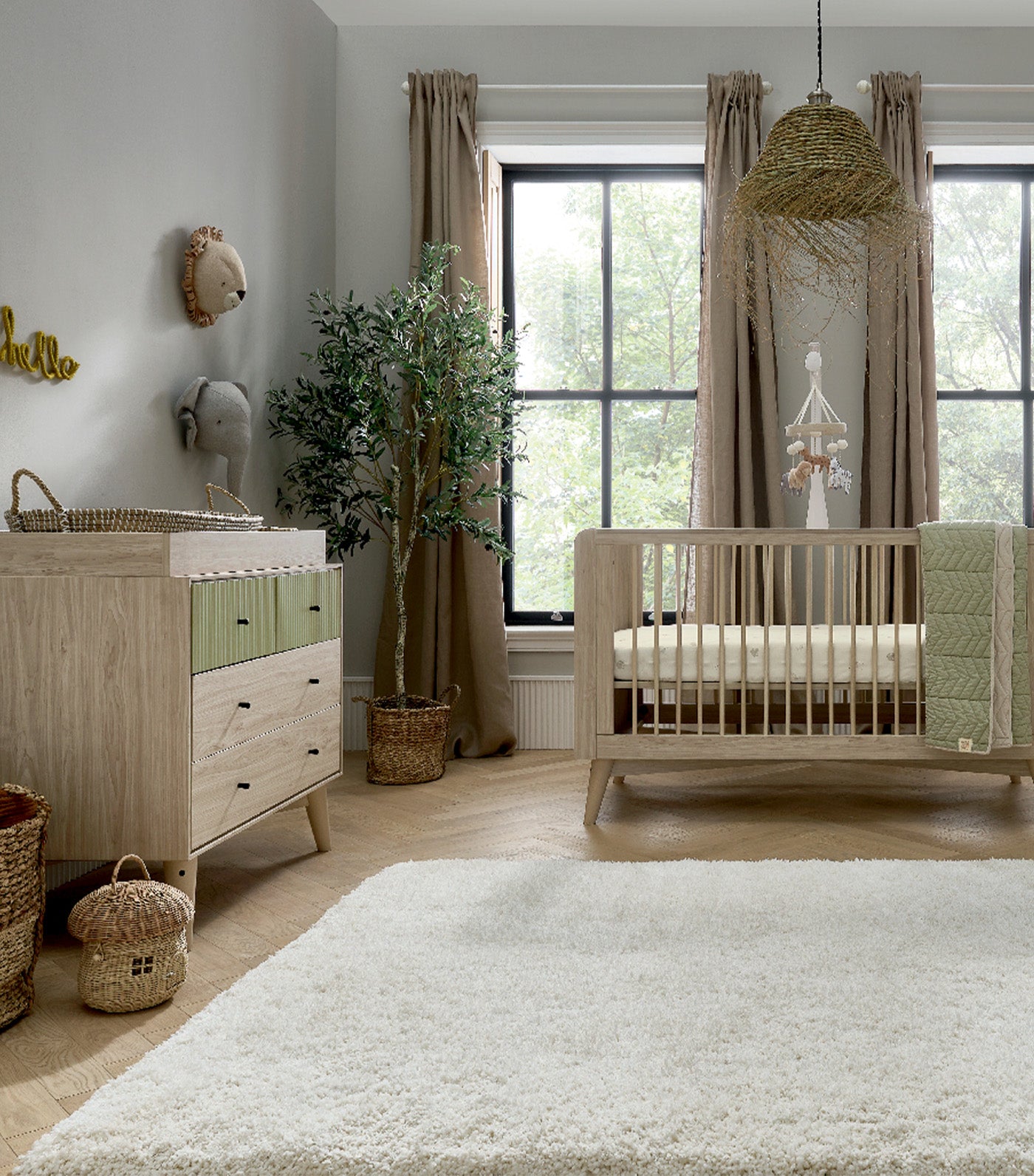 Coxley Cotbed Natural