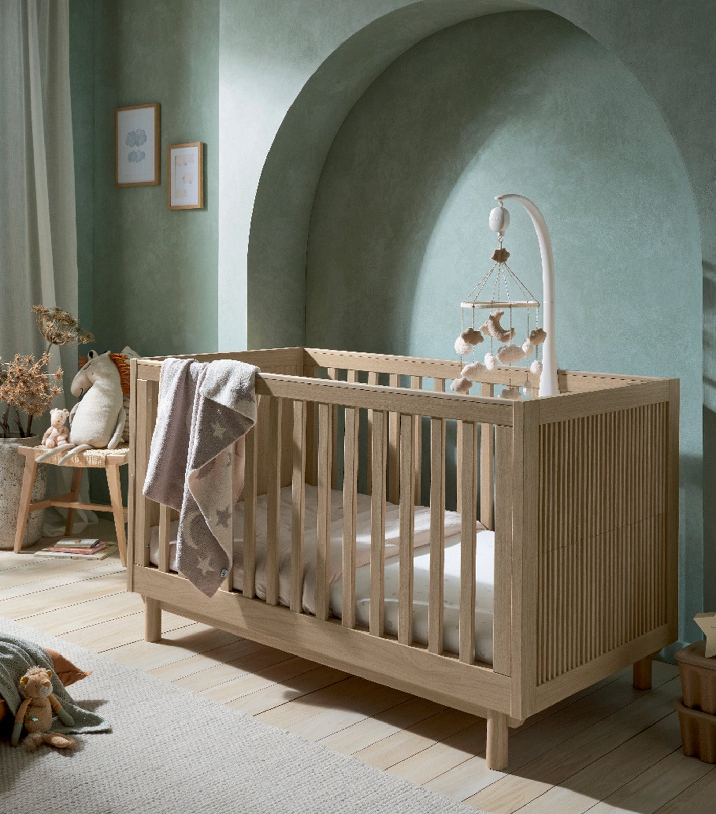 Oska Cotbed Natural Oak