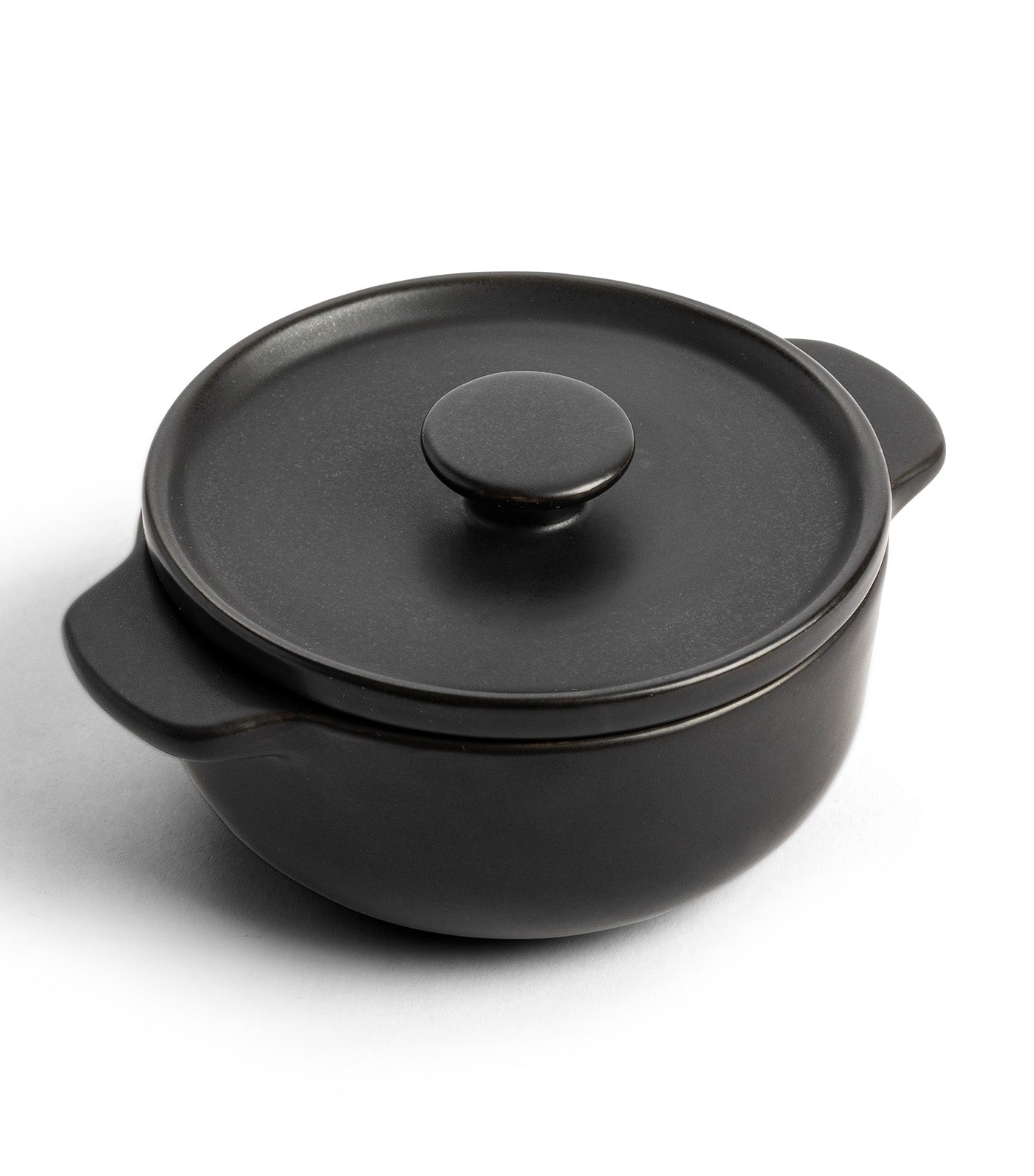 Complimentary Mini Cocotte Black Stoneware