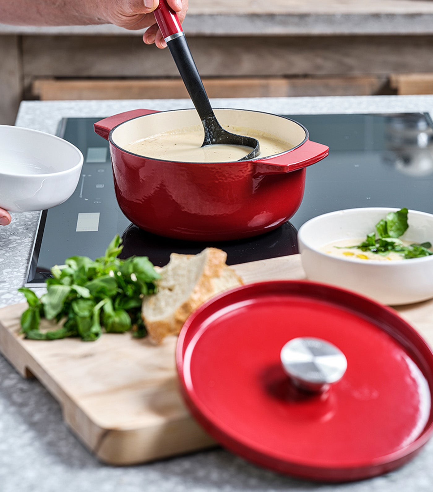 Cast Iron Casserole with Lid