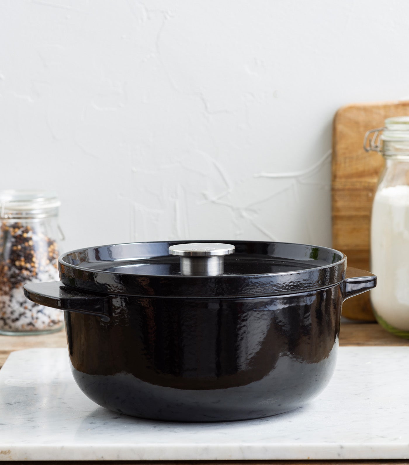 Cast Iron Casserole with Lid