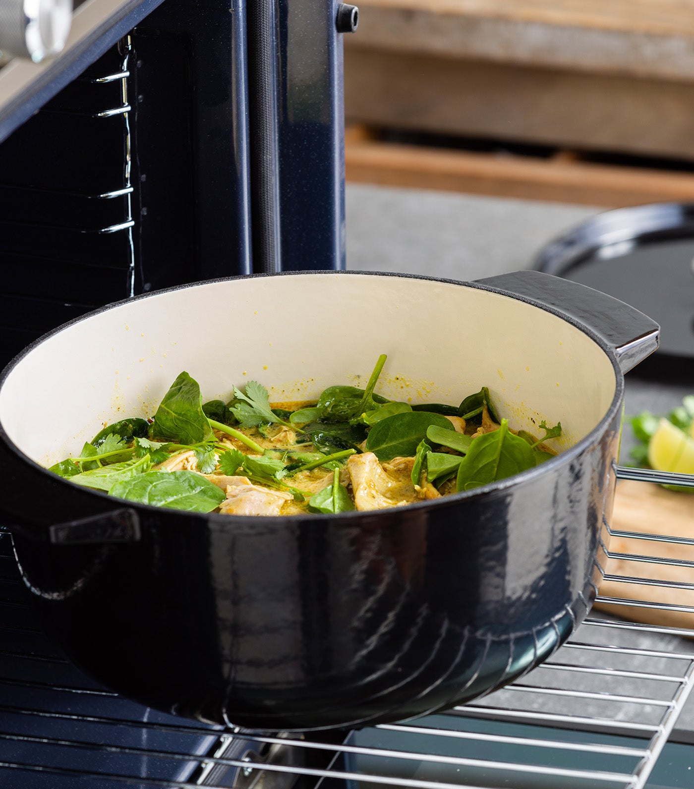 Cast Iron Casserole with Lid