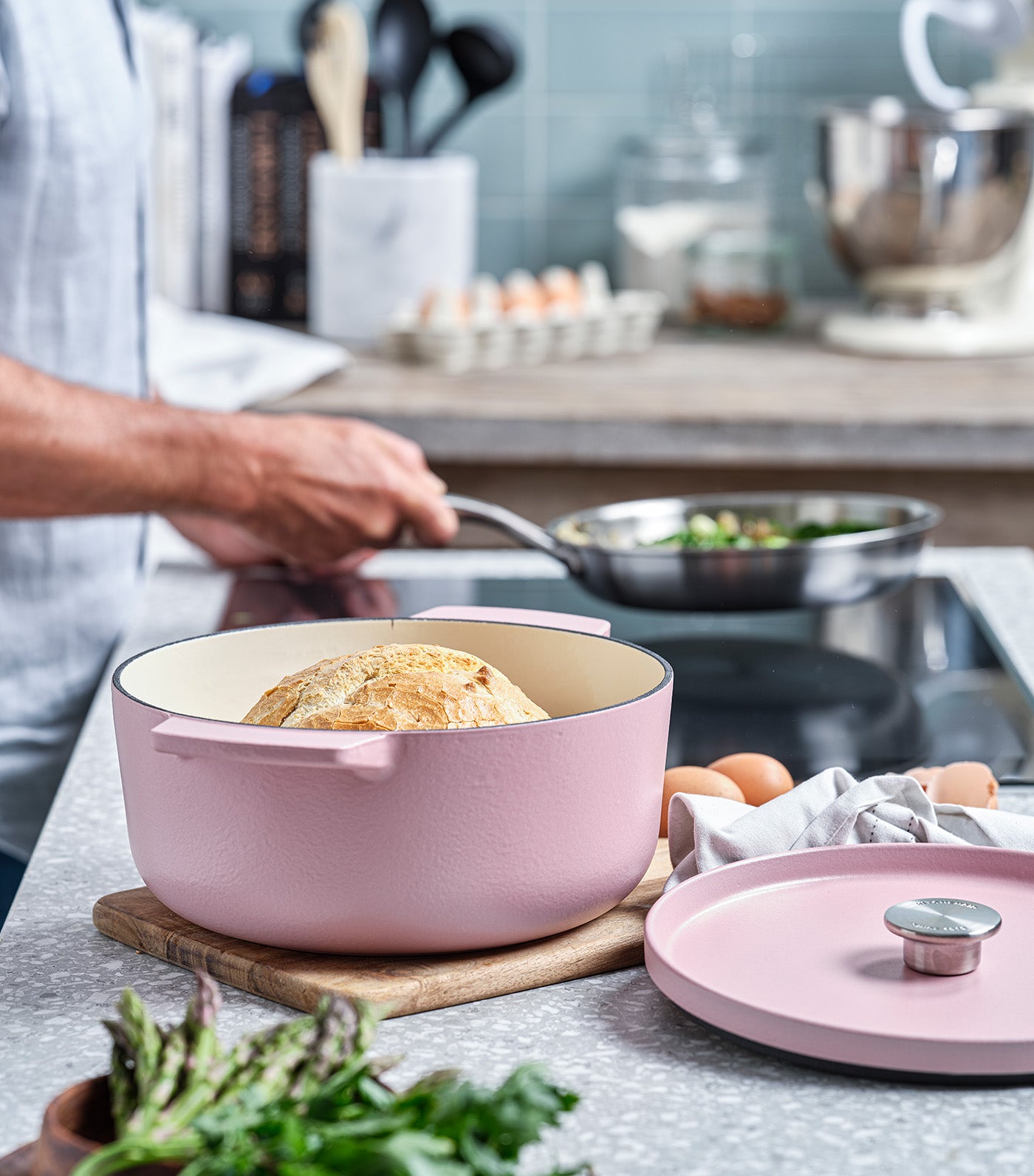 Cast Iron Casserole with Lid