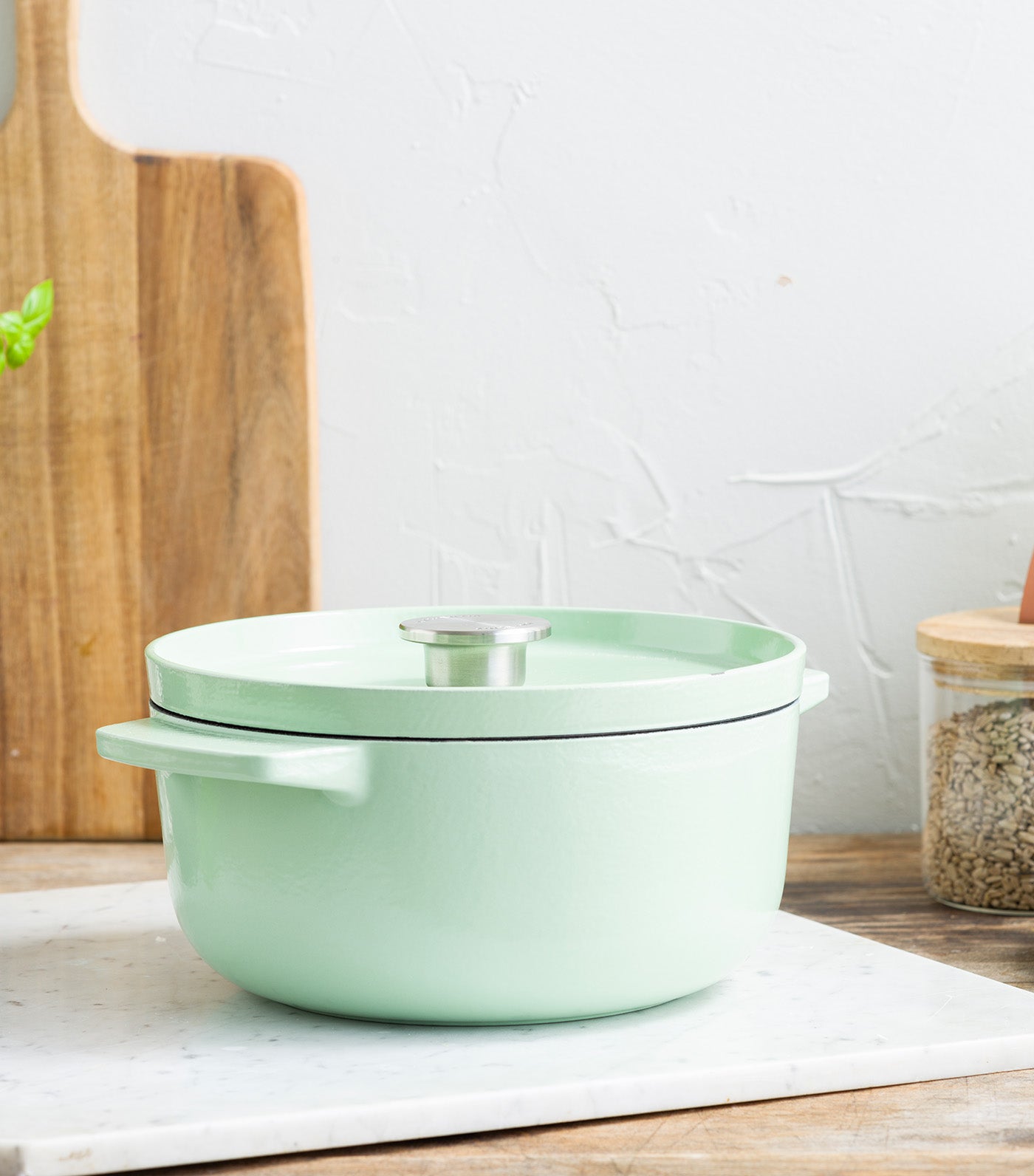 Cast Iron Casserole with Lid