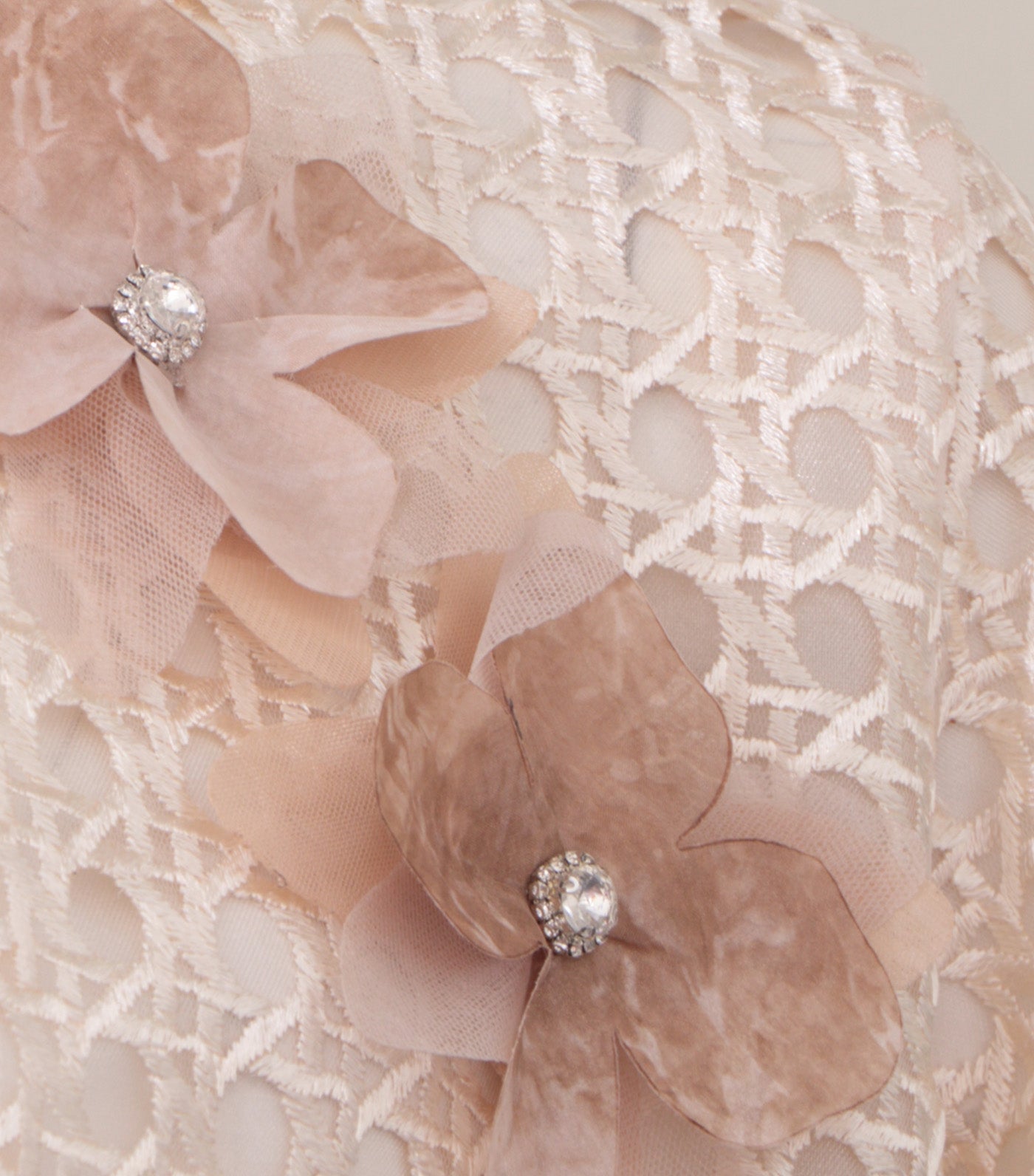 Niklaus Dustcoat With Cutout Appliques Beige