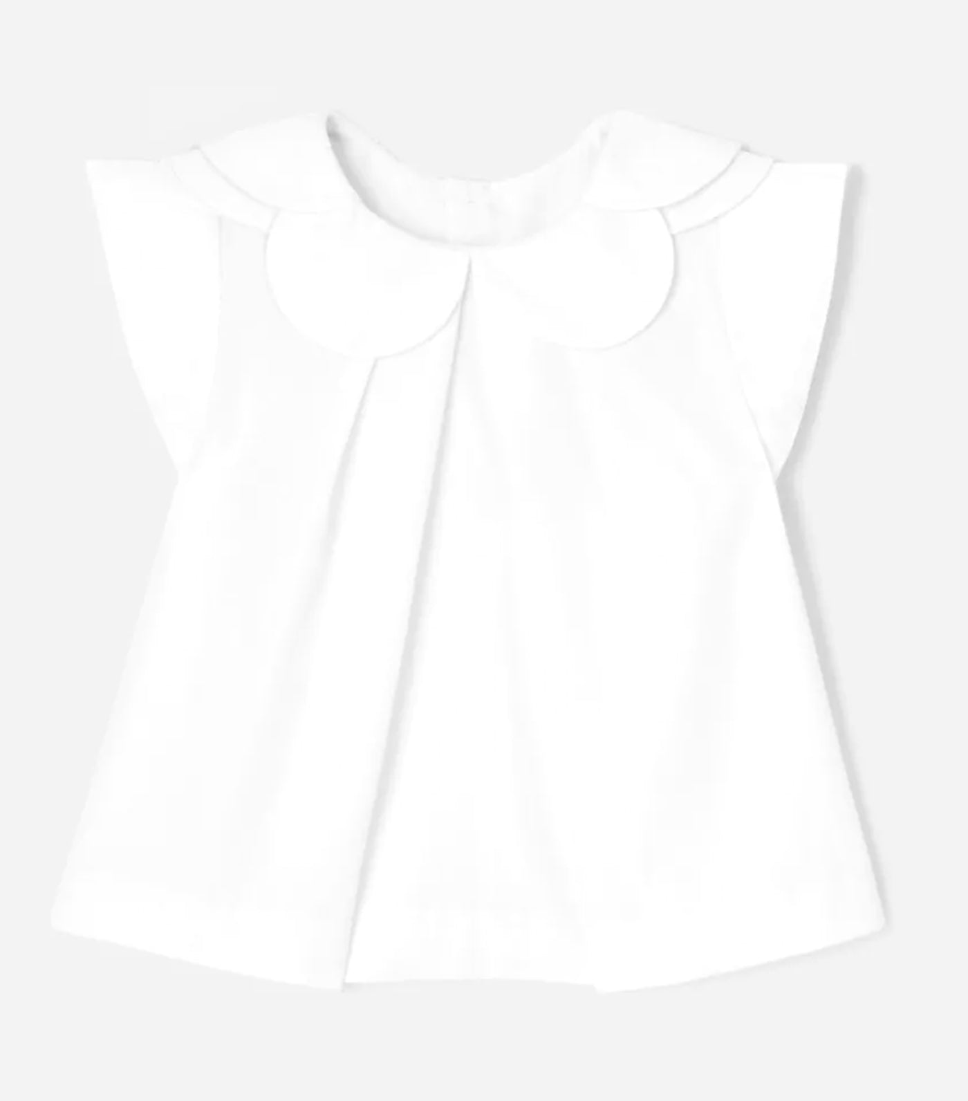 Charmante Blouse Blanc Jacadi
