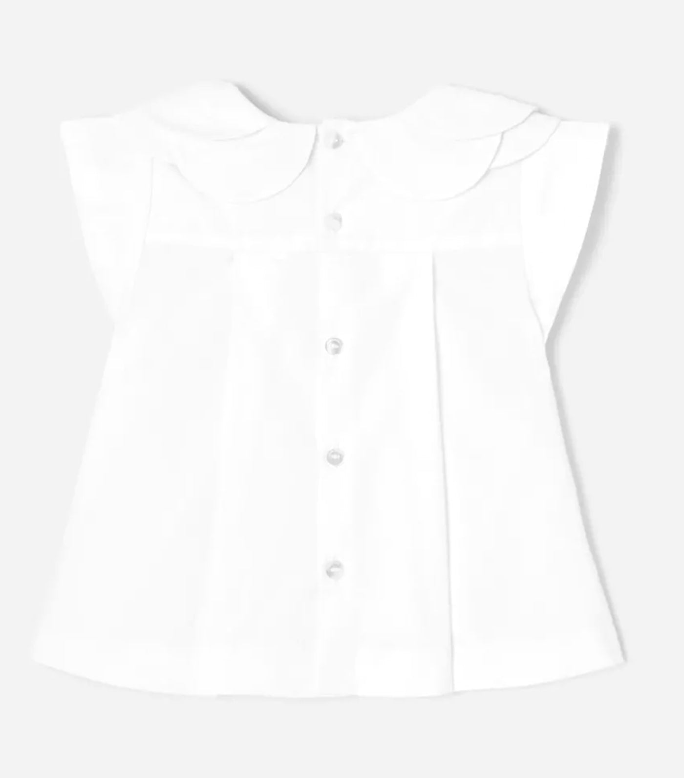Charmante Blouse Blanc Jacadi