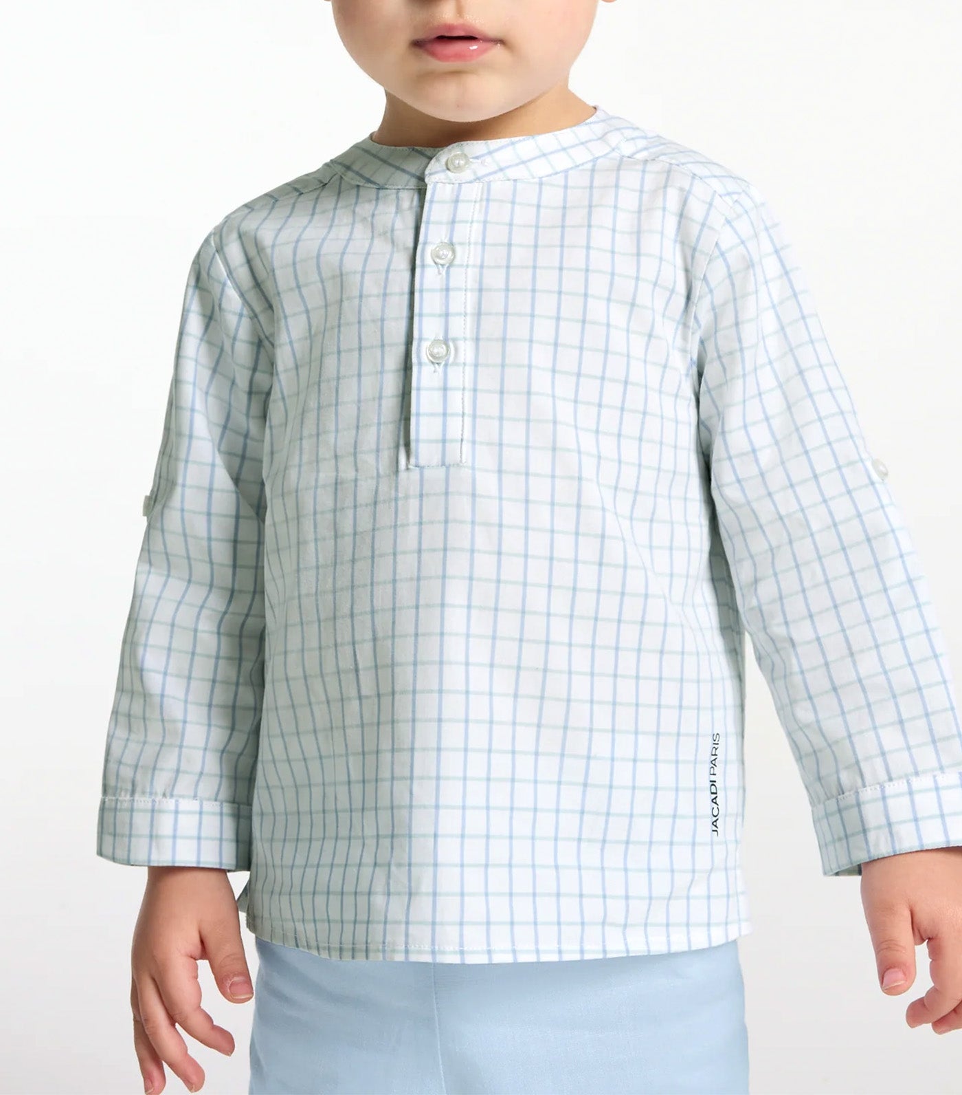 Cherubin Long Sleeve Polo Bleu