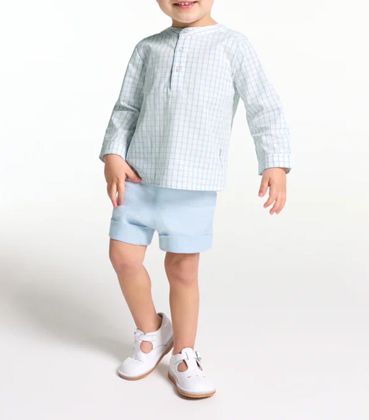 Cherubin Long Sleeve Polo Bleu