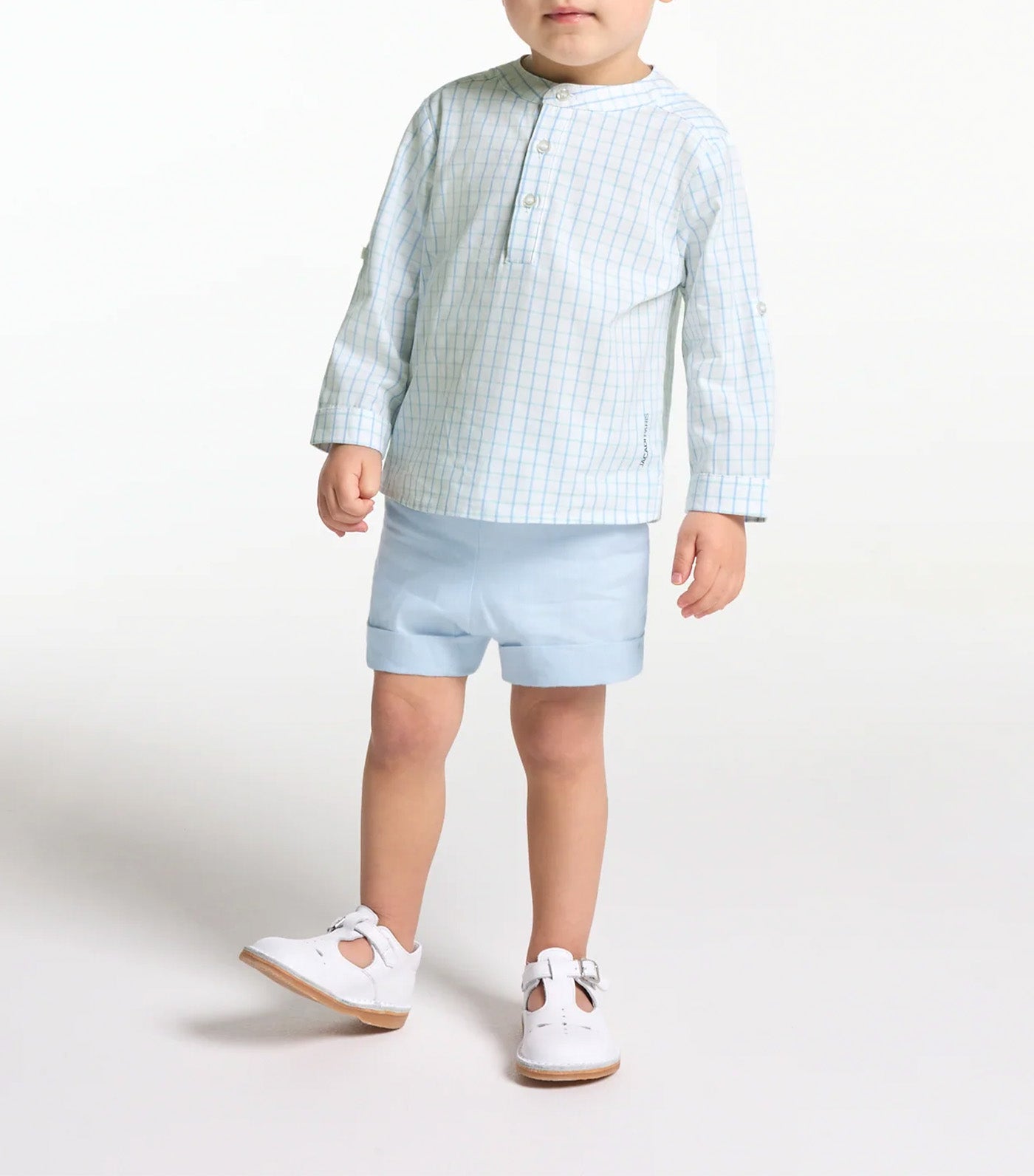 Cherubin Long Sleeve Polo Bleu