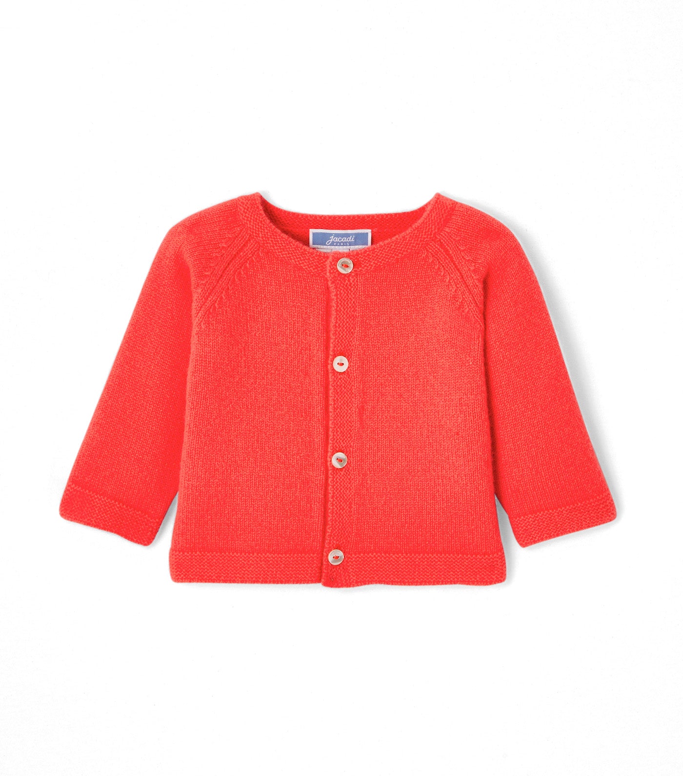 Citrouille Cardigan Orange Fluo