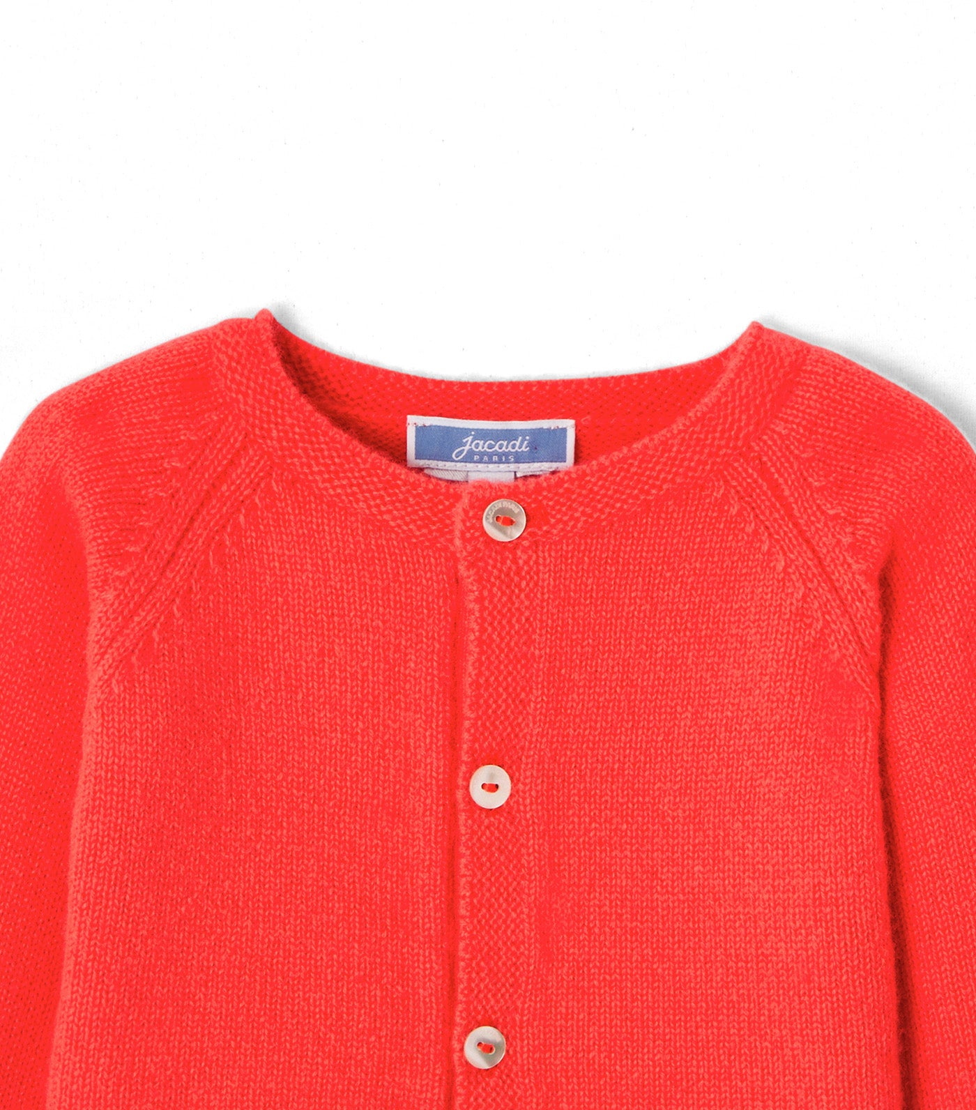 Citrouille Cardigan Orange Fluo