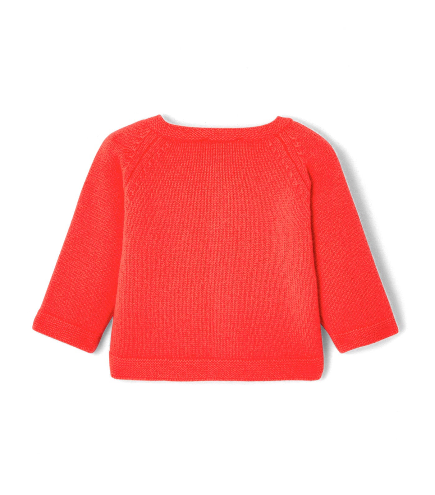 Citrouille Cardigan Orange Fluo