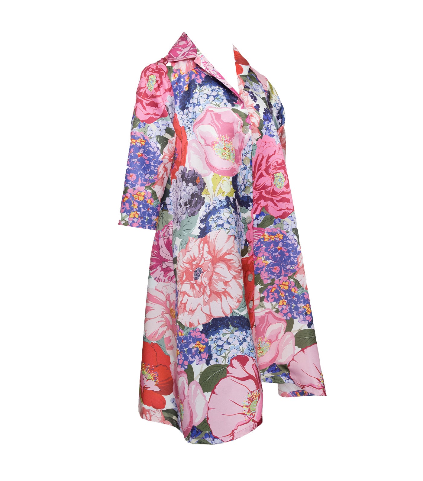 Ava Collared Buttondown Dress