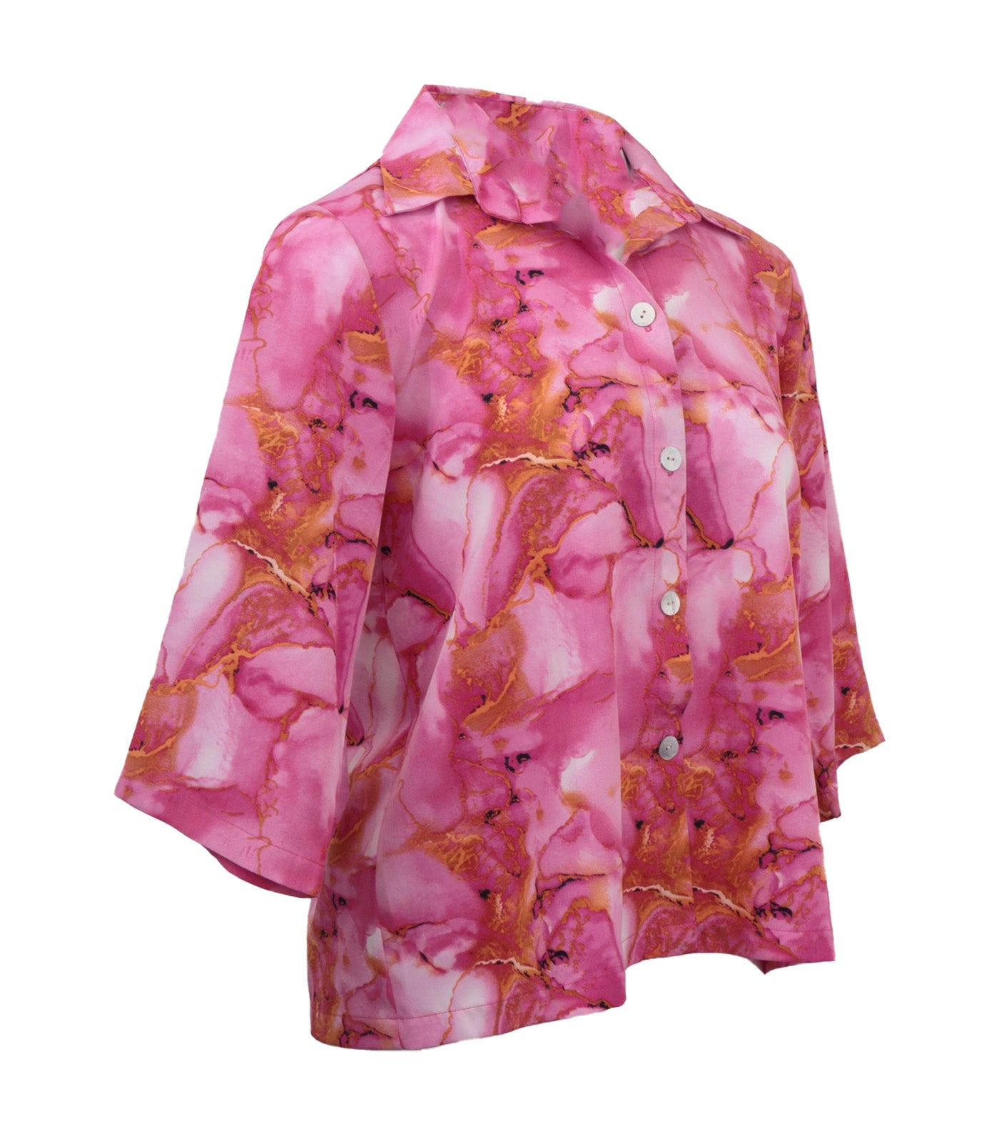 Bobby Blouse Button Down Pink