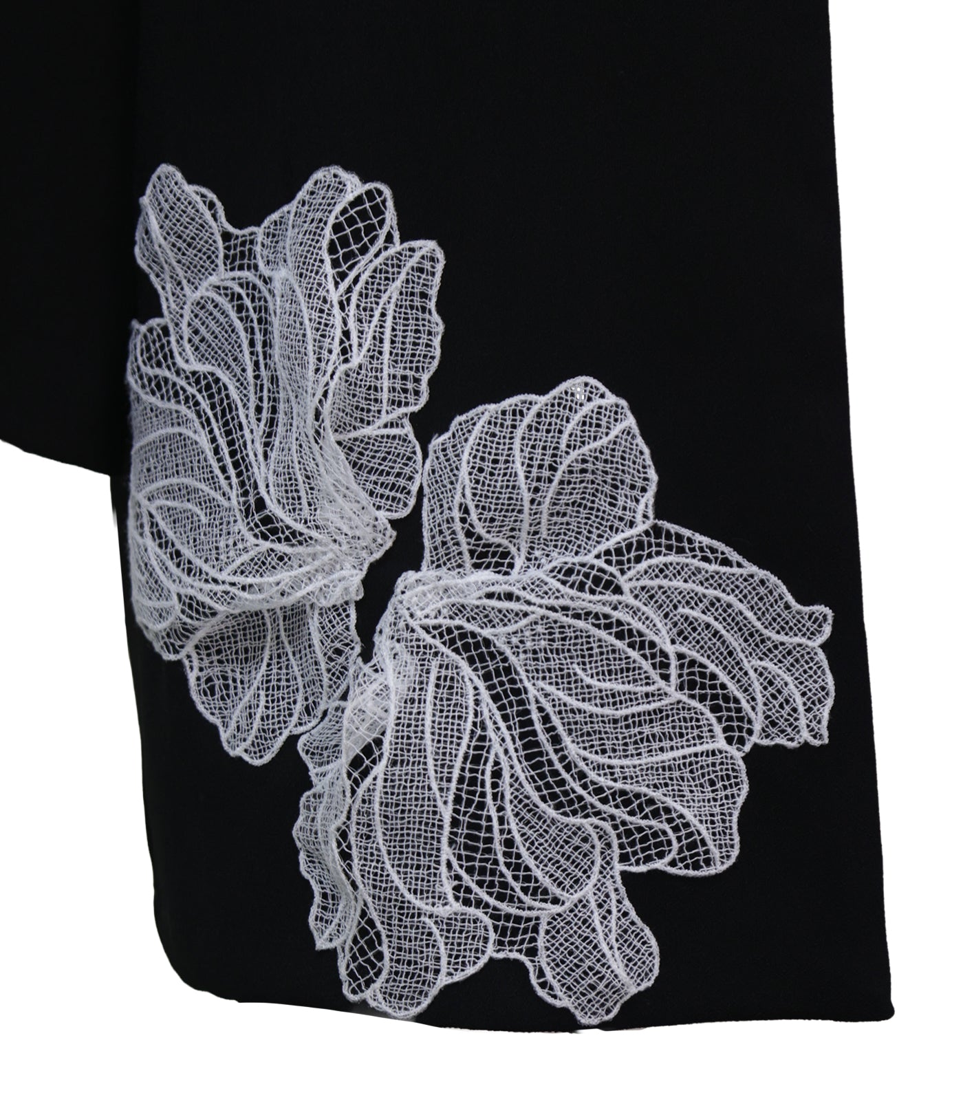 Criselda Emcee Jacket with Applique Black