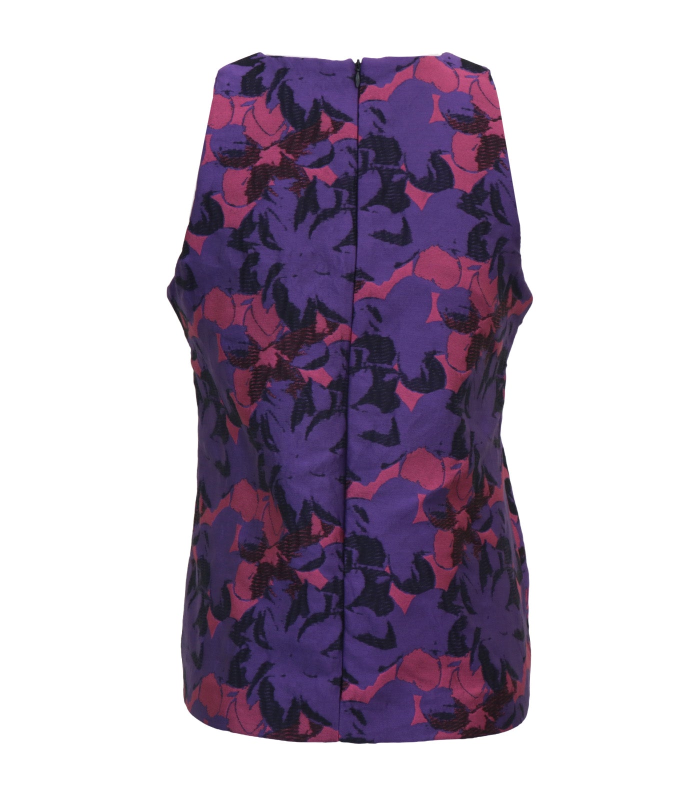 Criselda Emek Printed Blouse Purple and Pink Multicolor