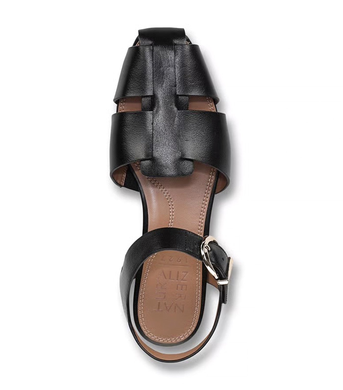 Naturalizer Cleo Flat Sandal Black