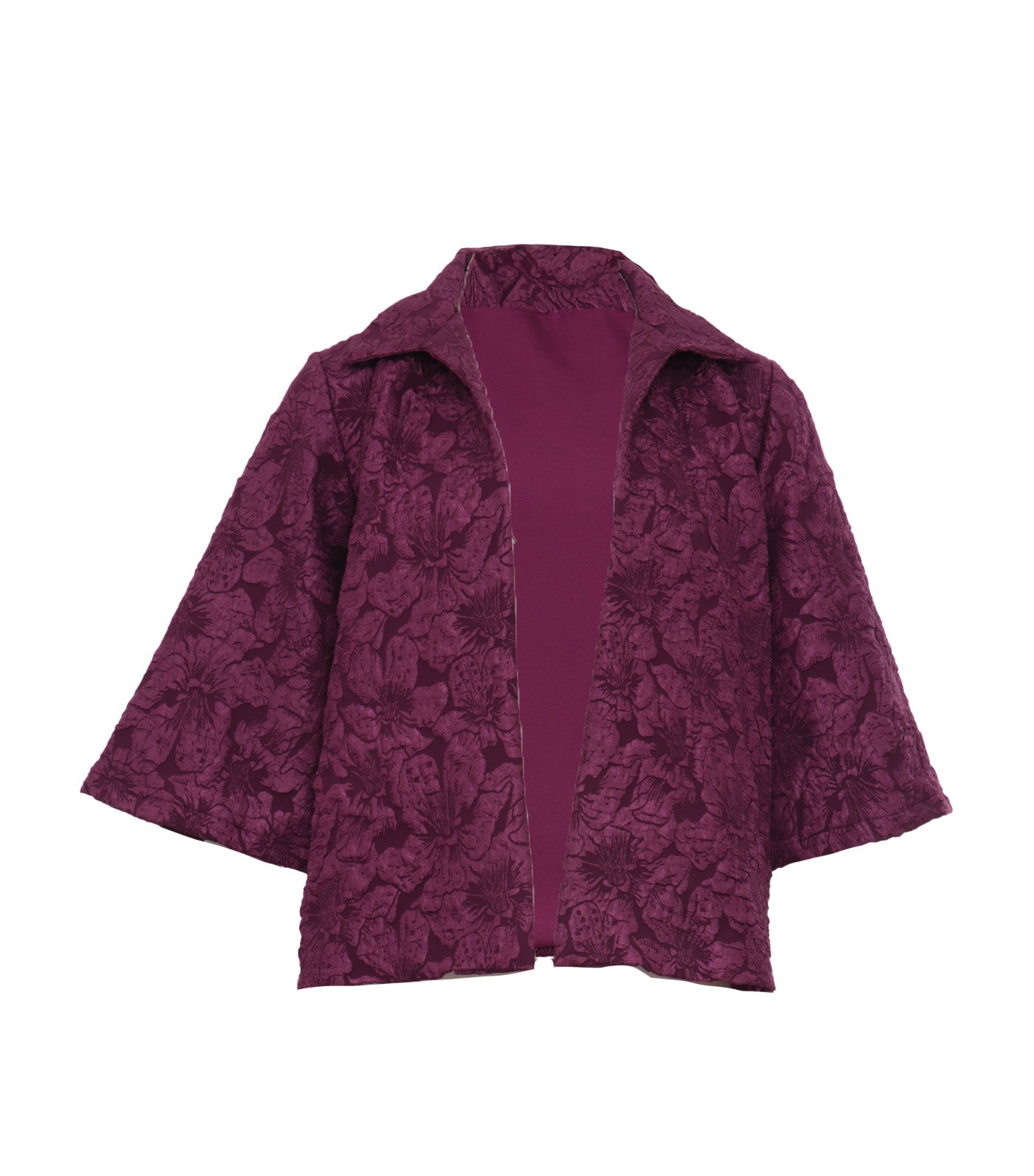 Janki Blazer Plum