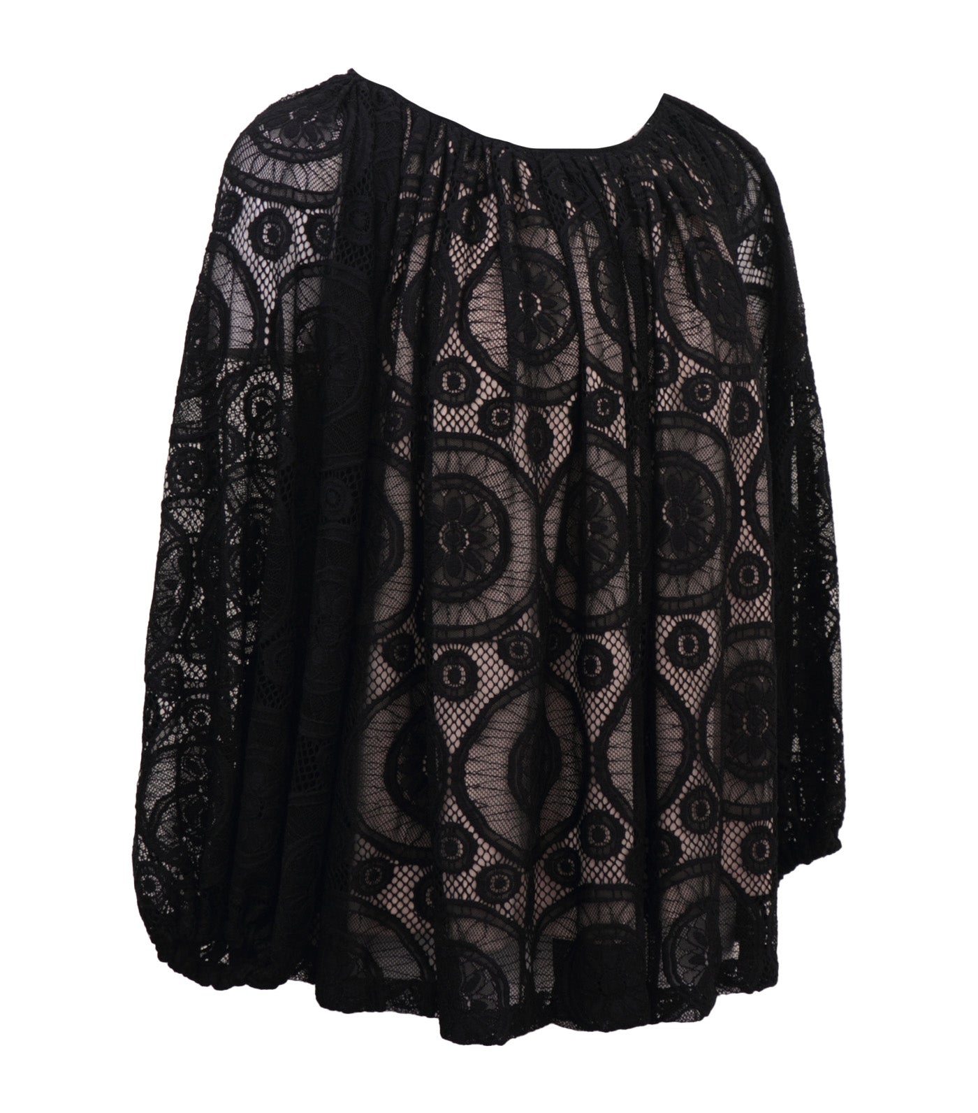 Leony Lace Blouse Black