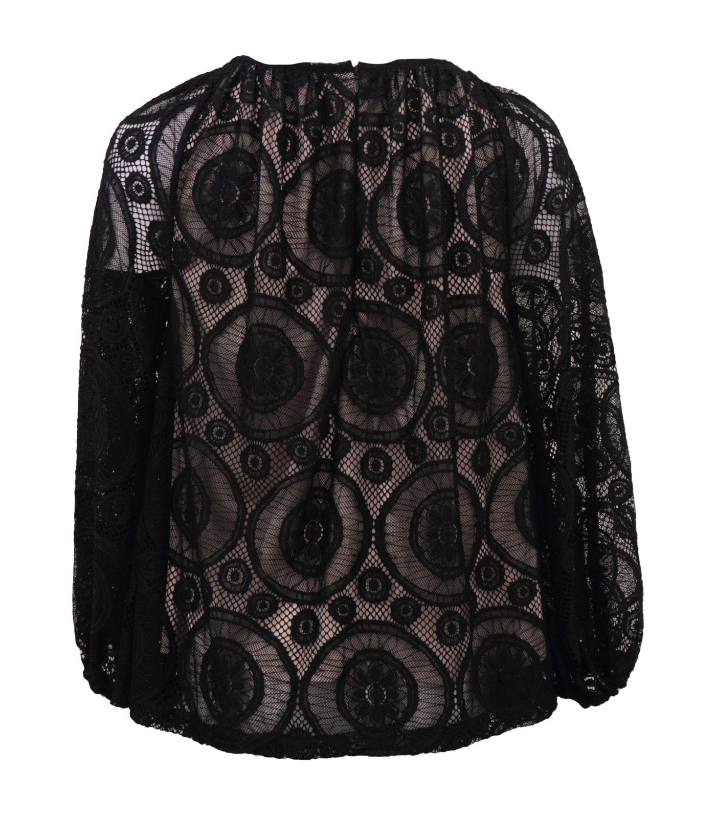 Leony Lace Blouse Black