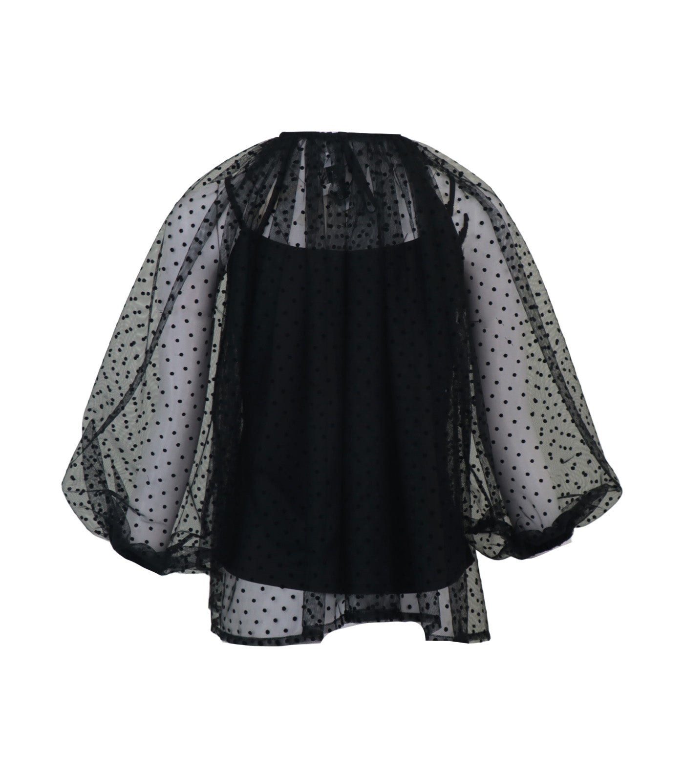 Macy Lace Blouse with Inner Black