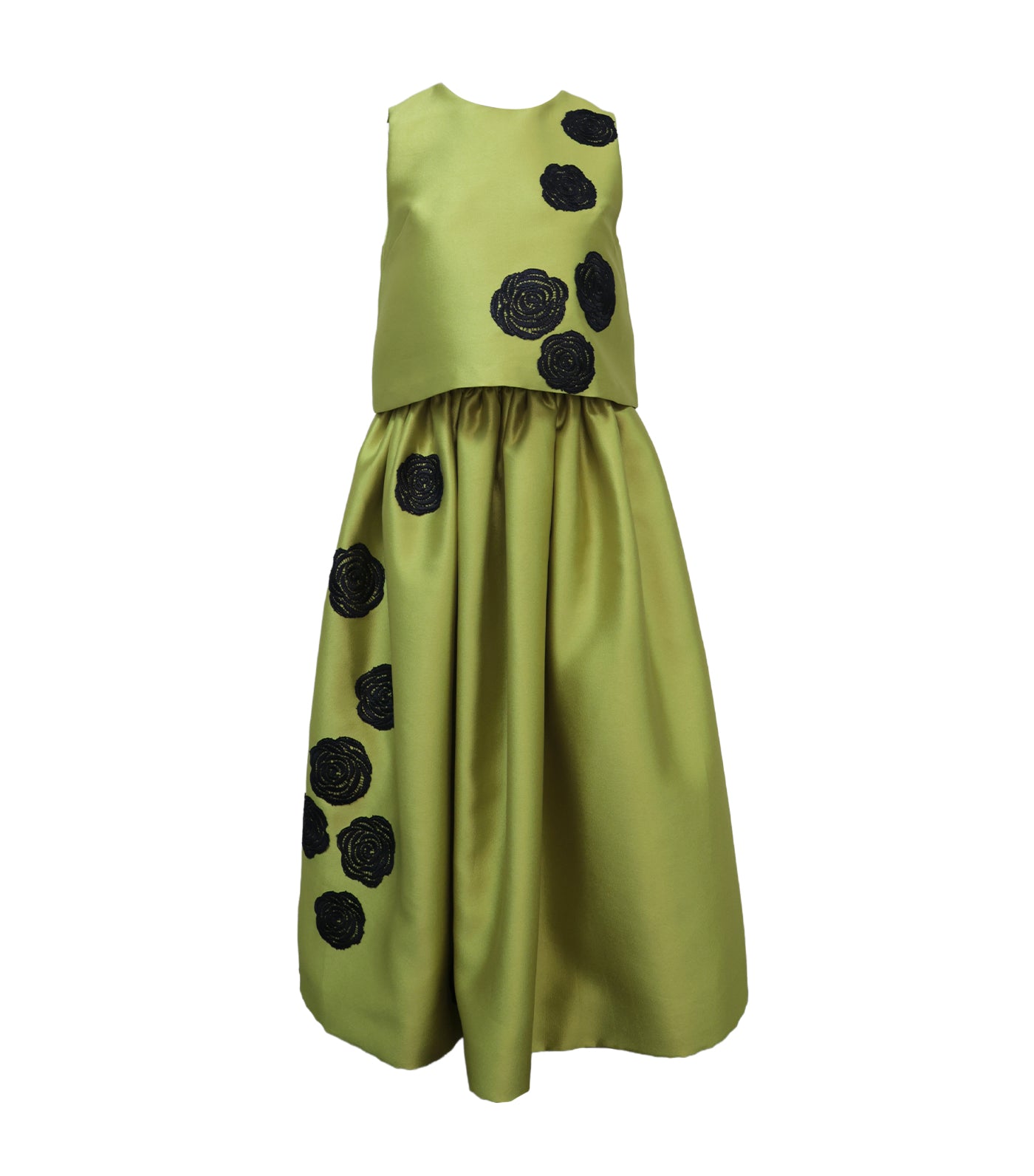 Nico Top with Applique Olive