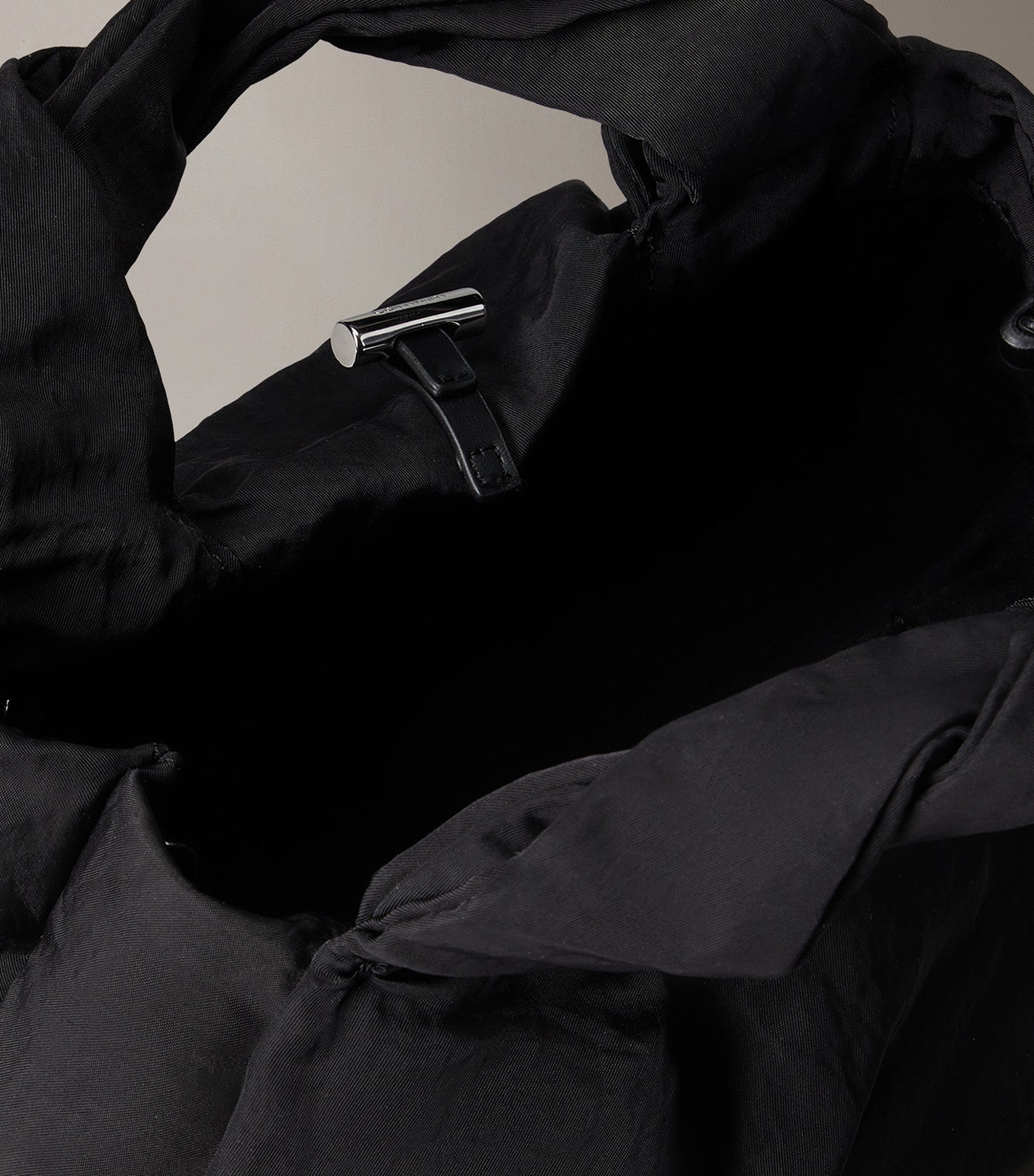 Twisted Nylon Crossbody Bag