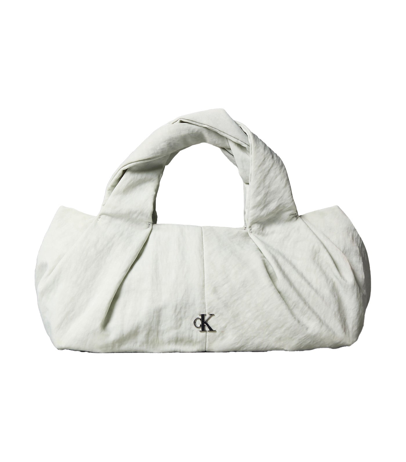 Twisted Nylon Crossbody Bag