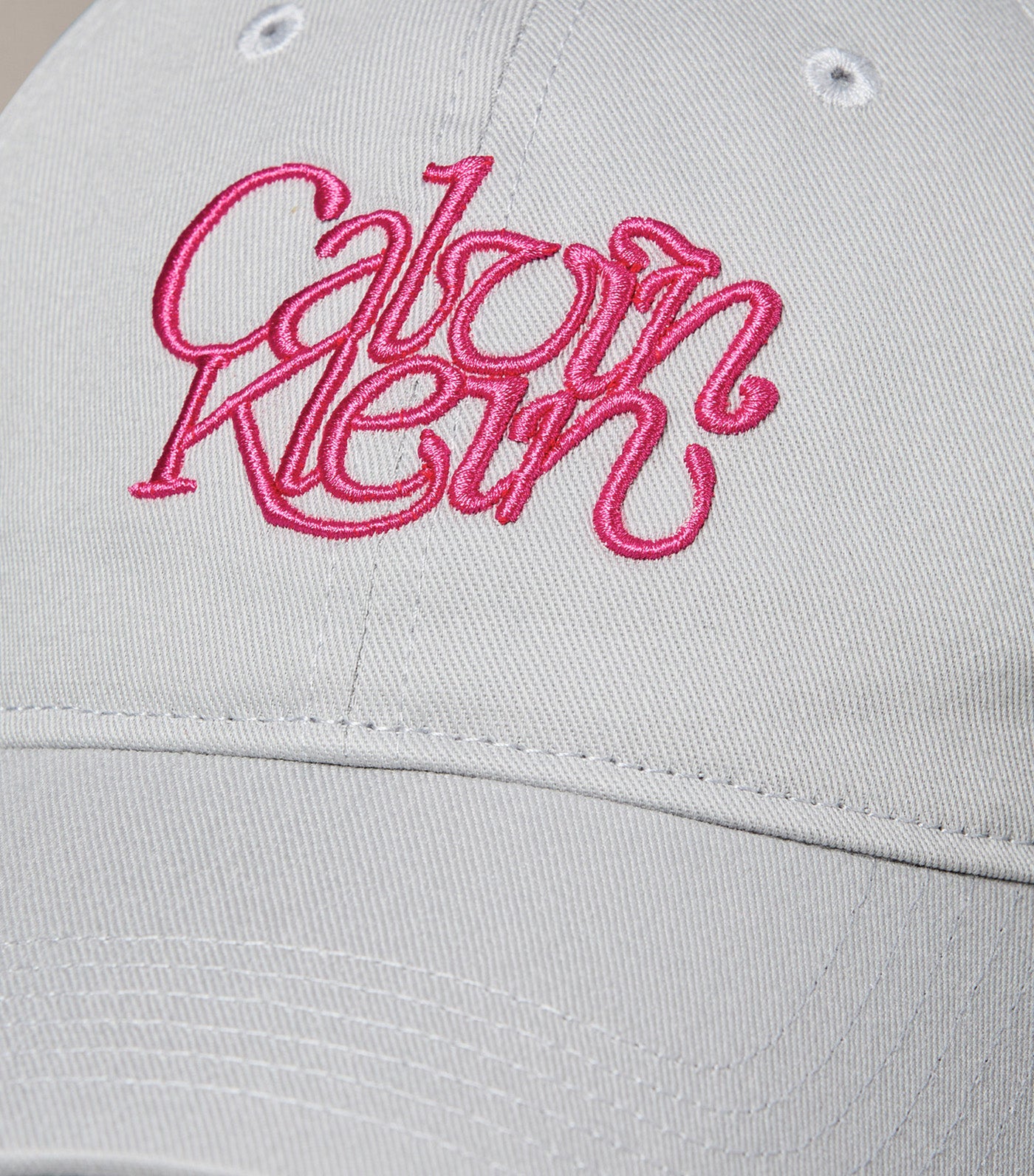 UV Cotton Twill Embroidered Logo Cap Quiet Gray