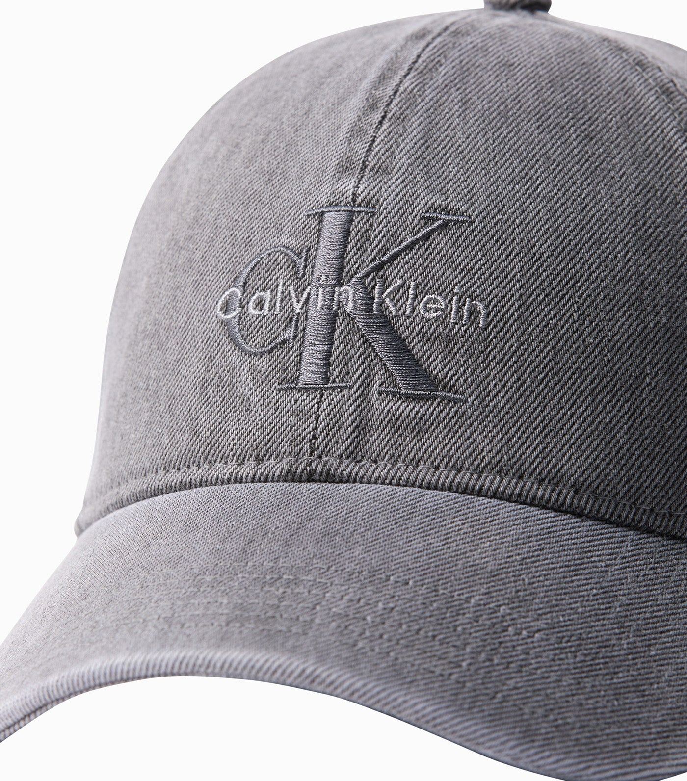 Denim Logo Cap Dark Gray