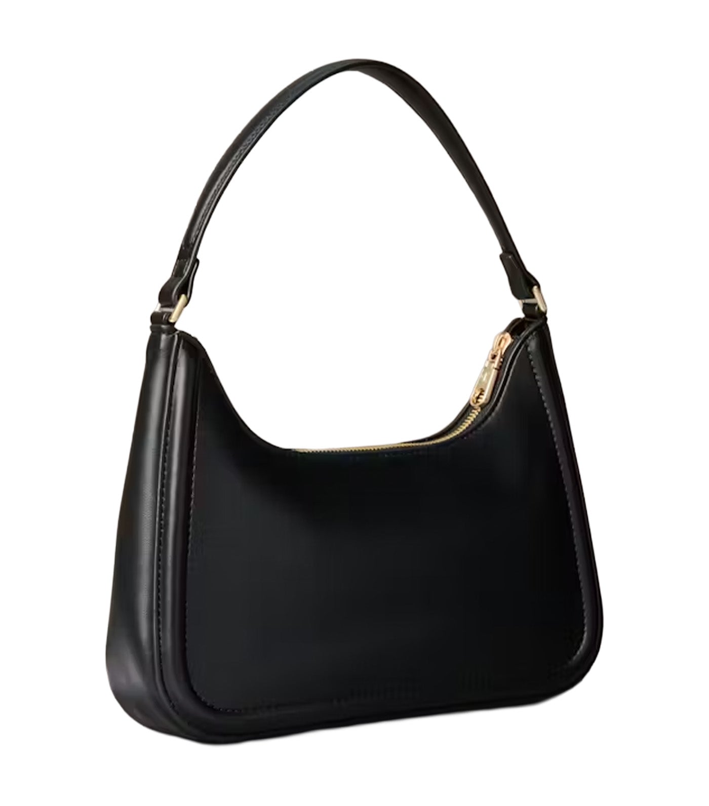Embossed Monogram Shoulder Bag