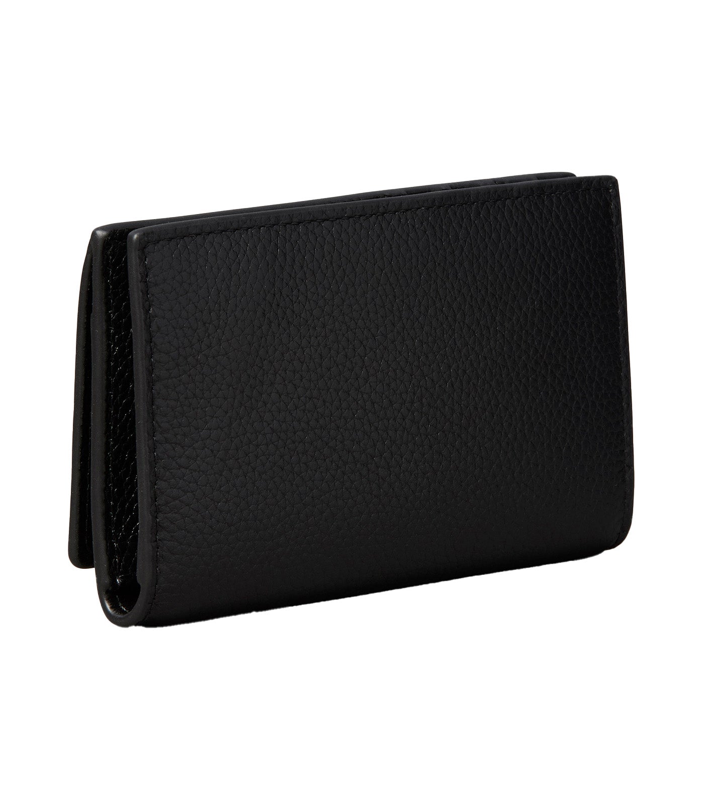 Pebble Snap Cardholder Black
