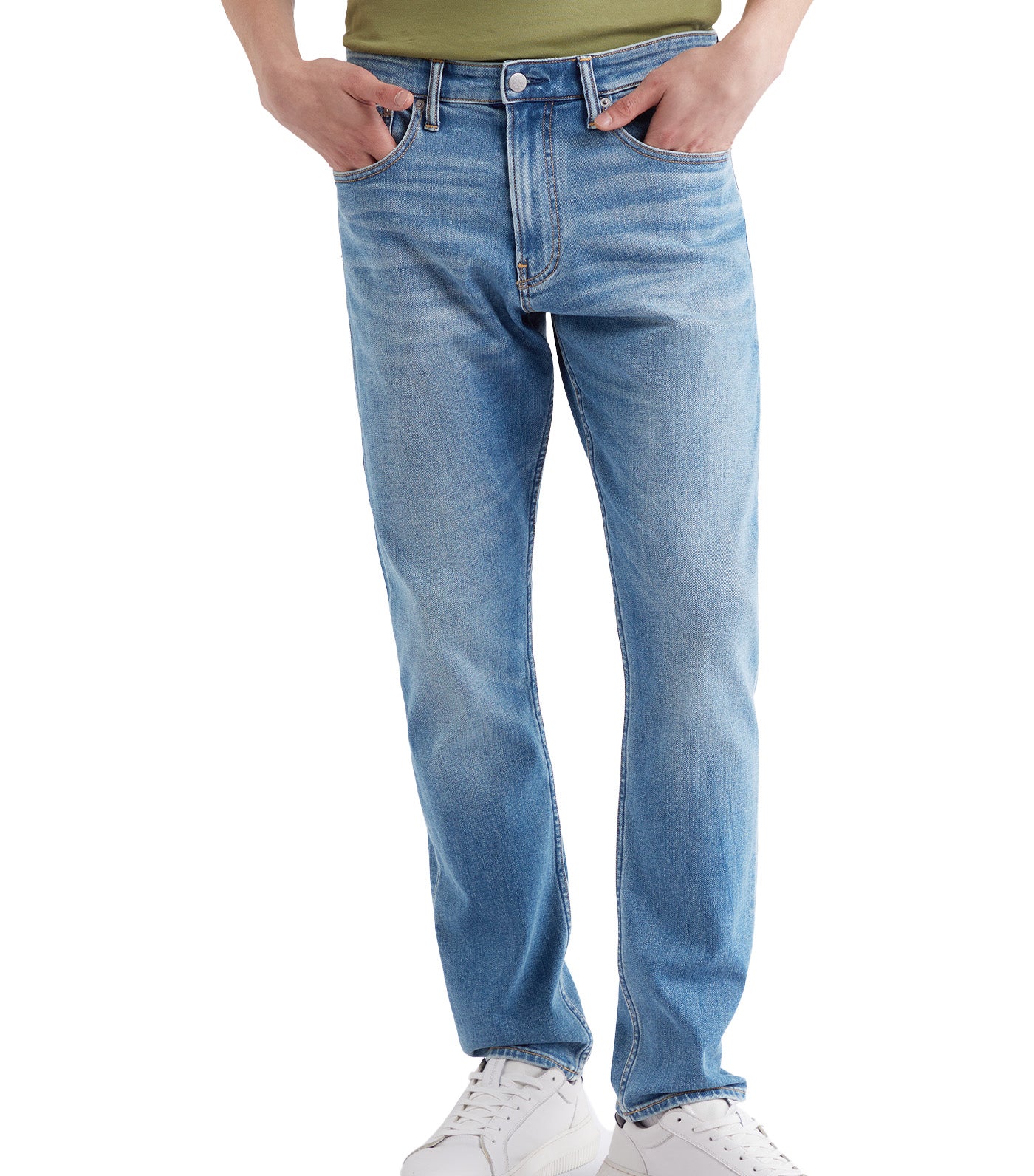 37.5 Authentic Straight Jeans Bright Mid