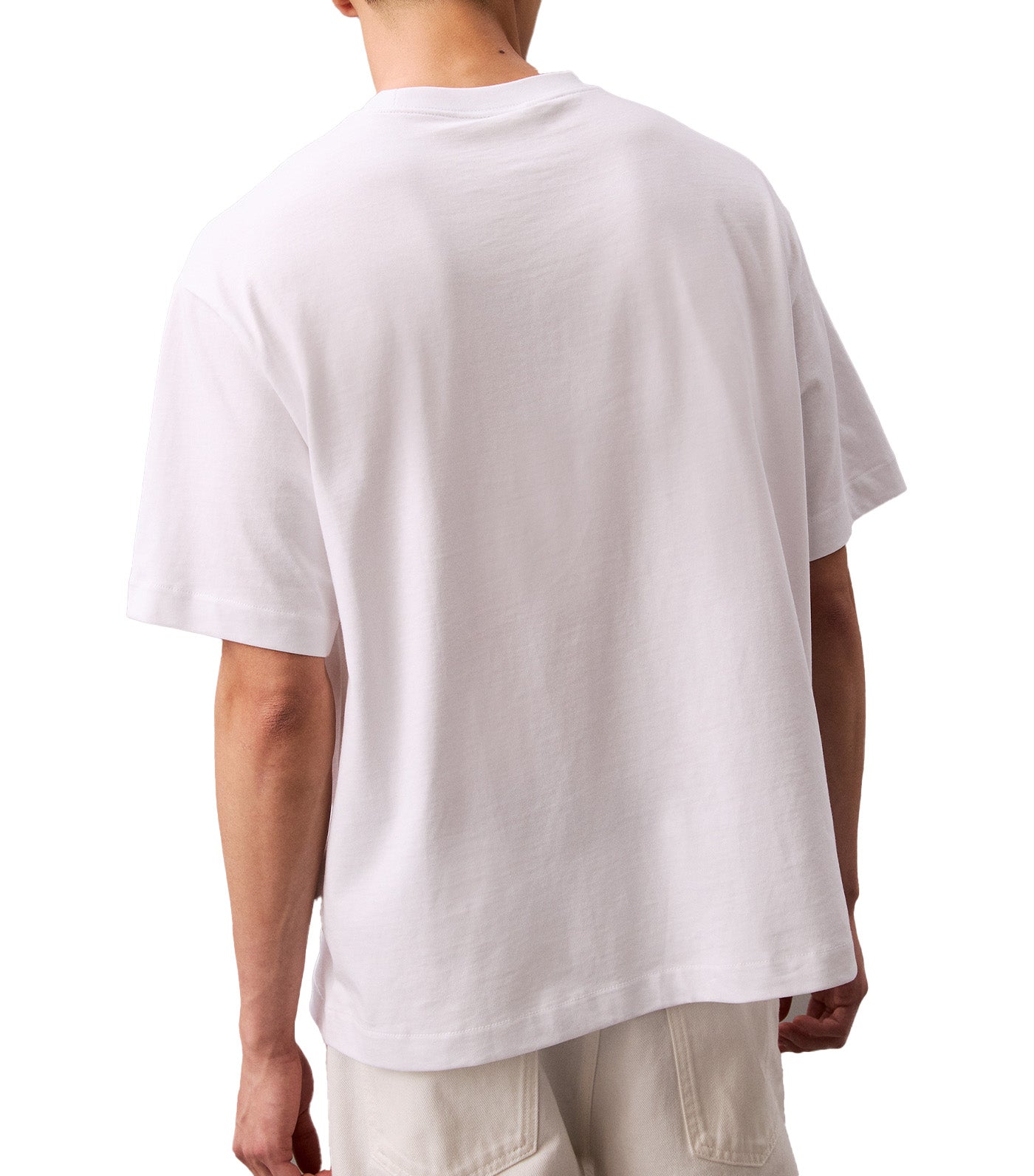 Archive Logo Relaxed Crewneck T-Shirt Brilliant White