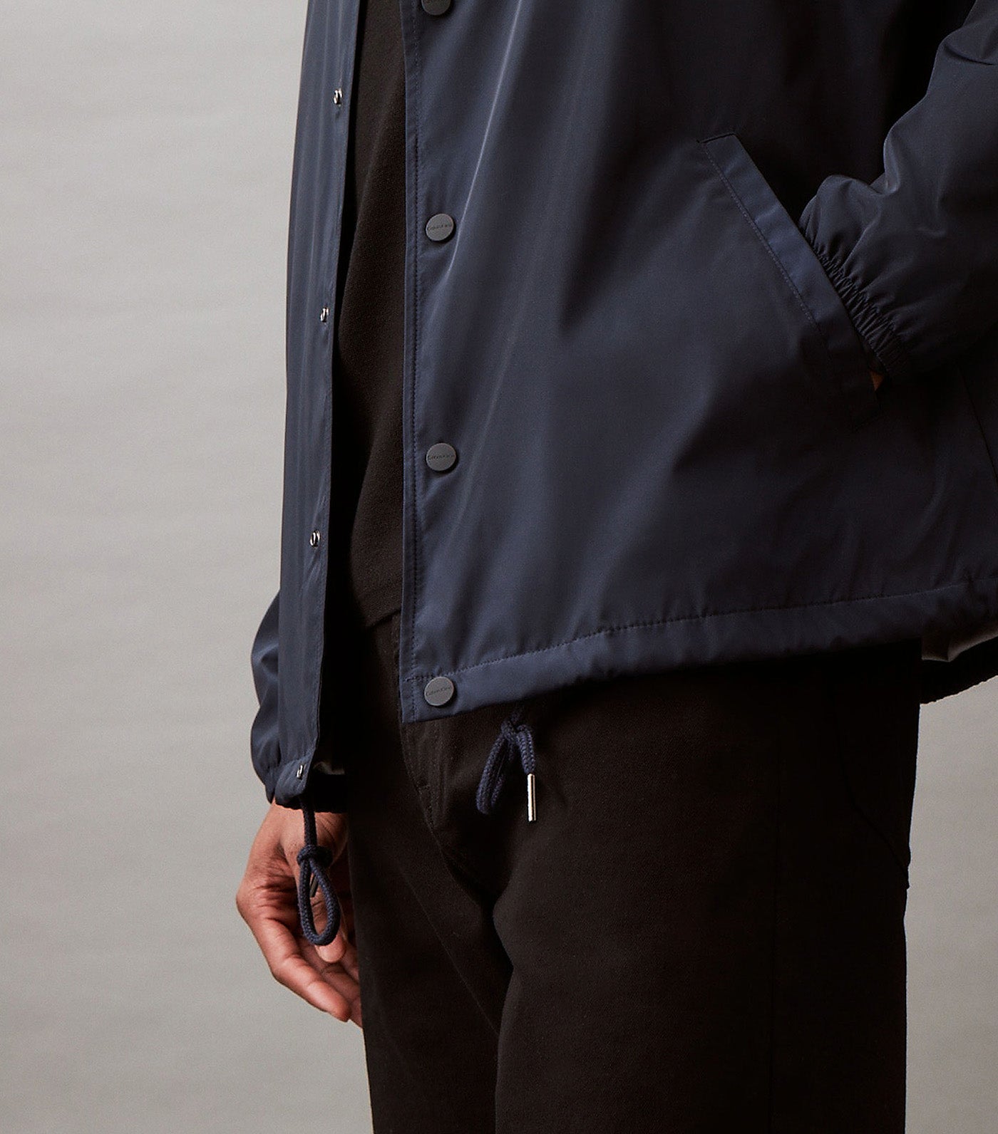 Nylon Coaches Jacket Dark Sapphire