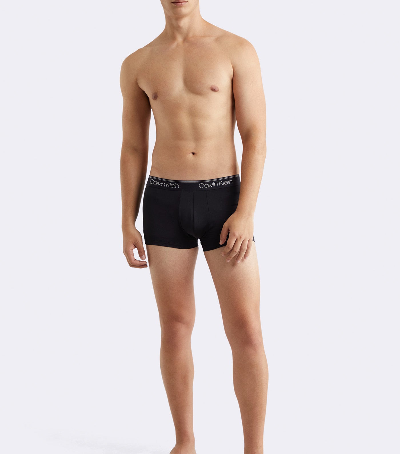 Underwear Low Rise Trunk 3Pk Black