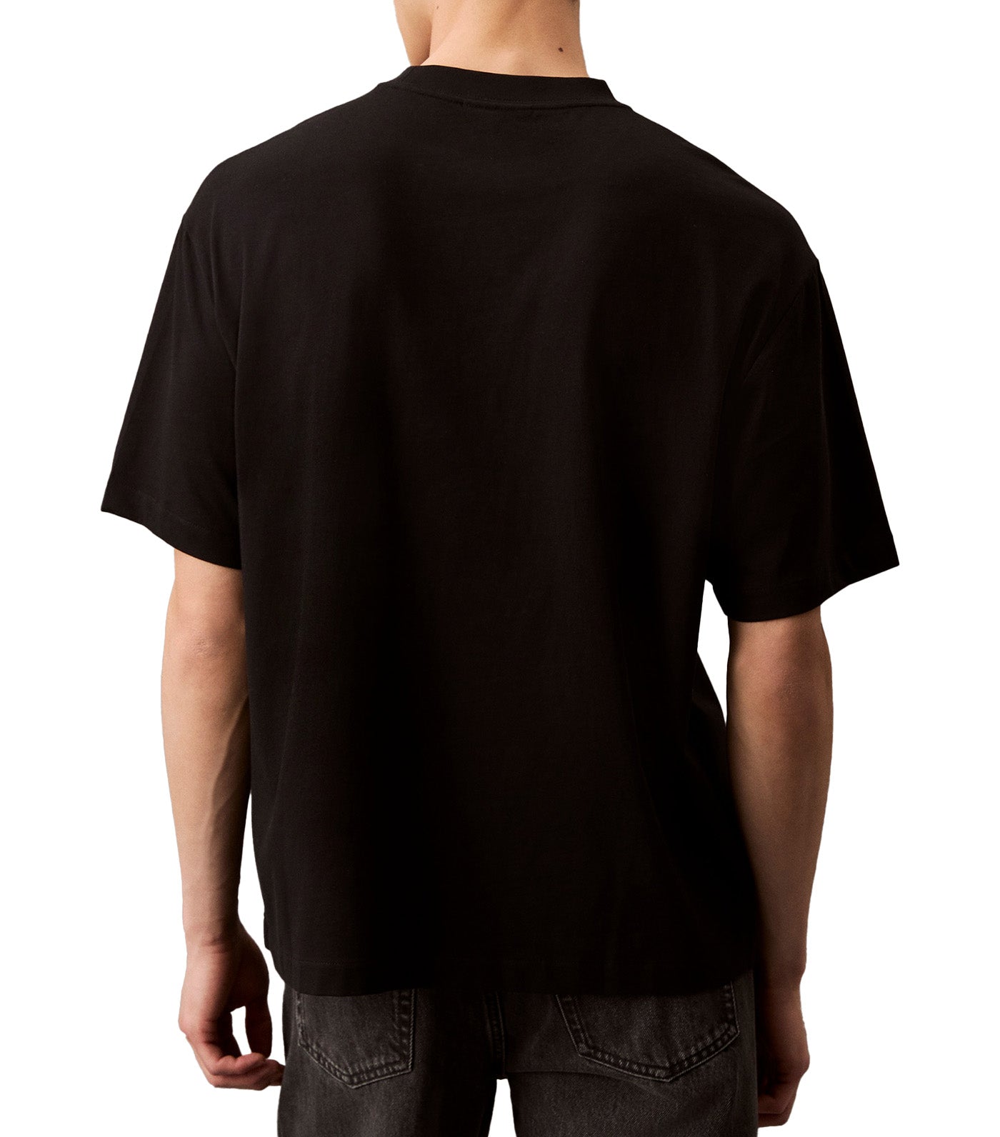 Archive Logo Relaxed Crewneck T-Shirt Black