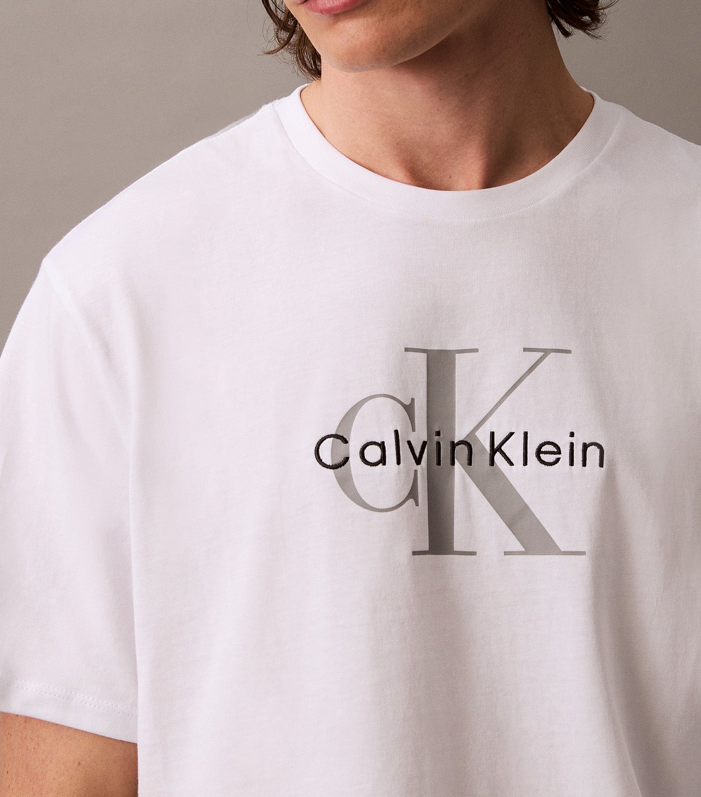 Monogram Logo Tee Brilliant White