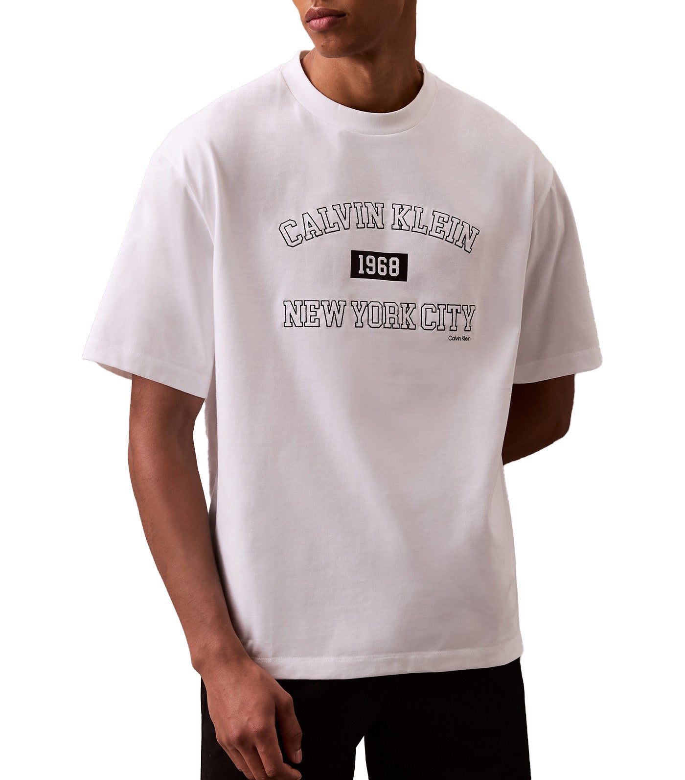 Relaxed Varsity Logo T-Shirt Brilliant White