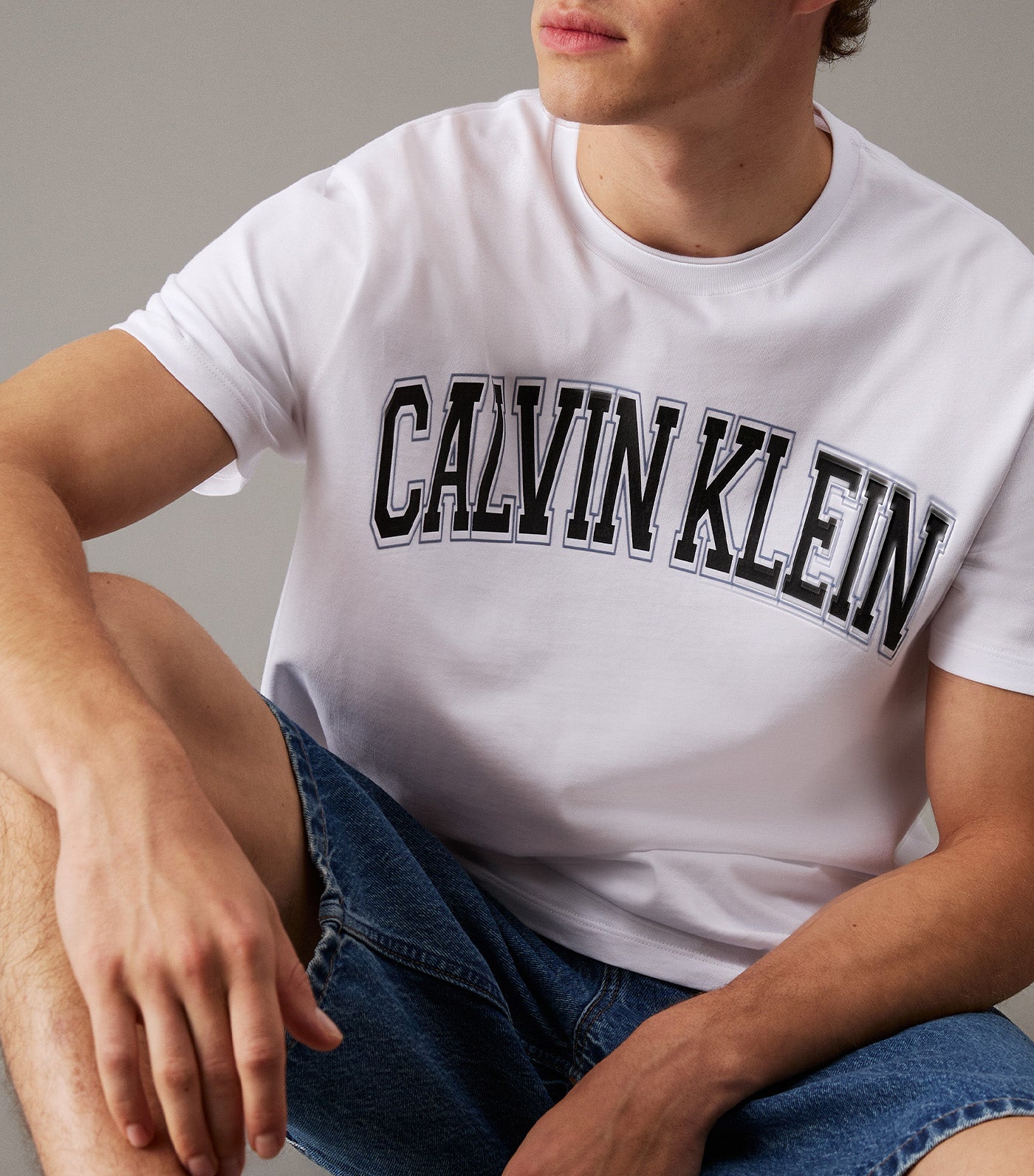 Varsity Logo Crewneck Tee