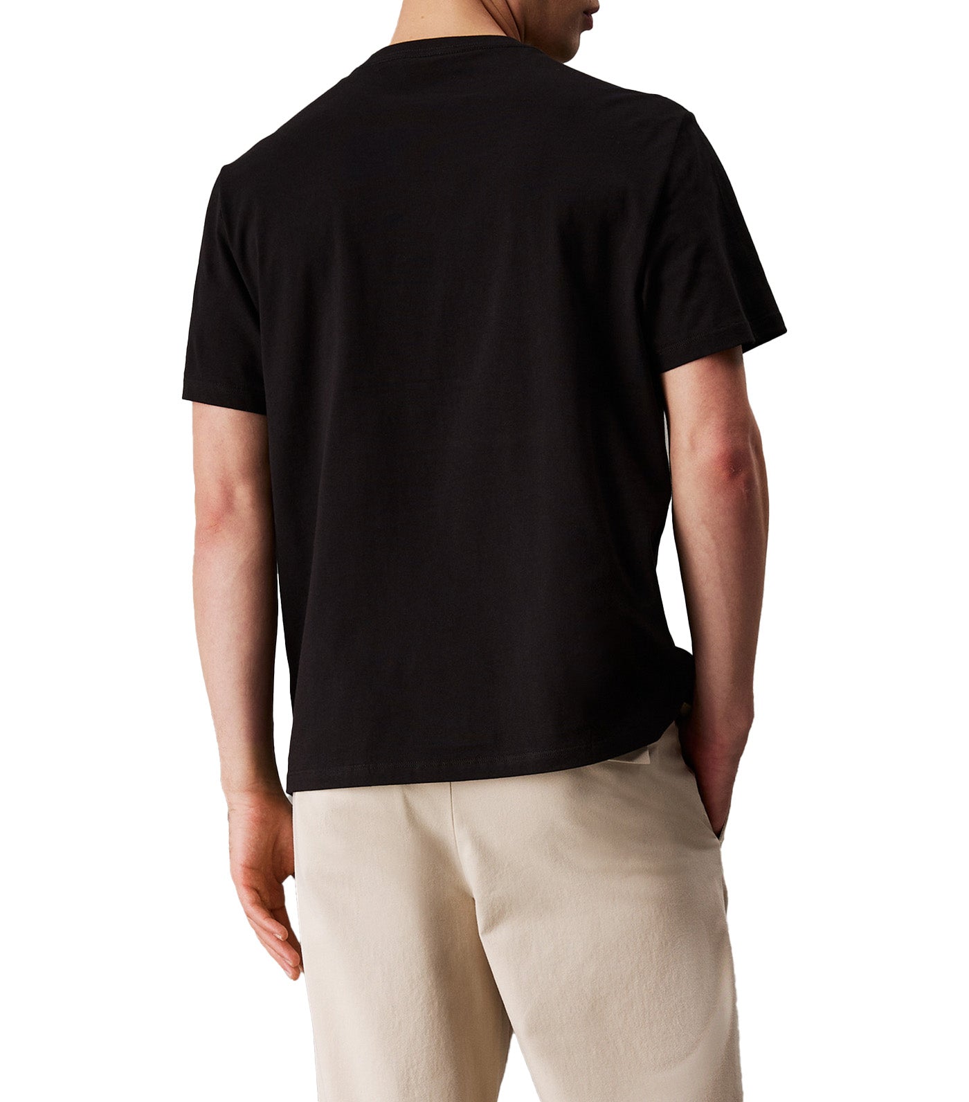 Varsity CK Logo Patch Crewneck Tee