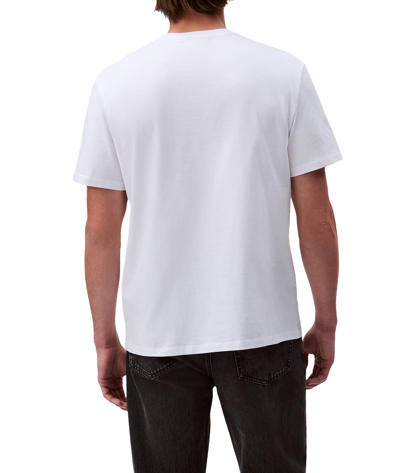 Varsity CK Logo Patch Crewneck Tee