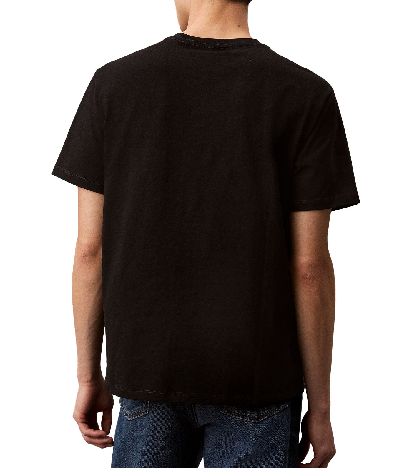 Monogram Logo Tee Black