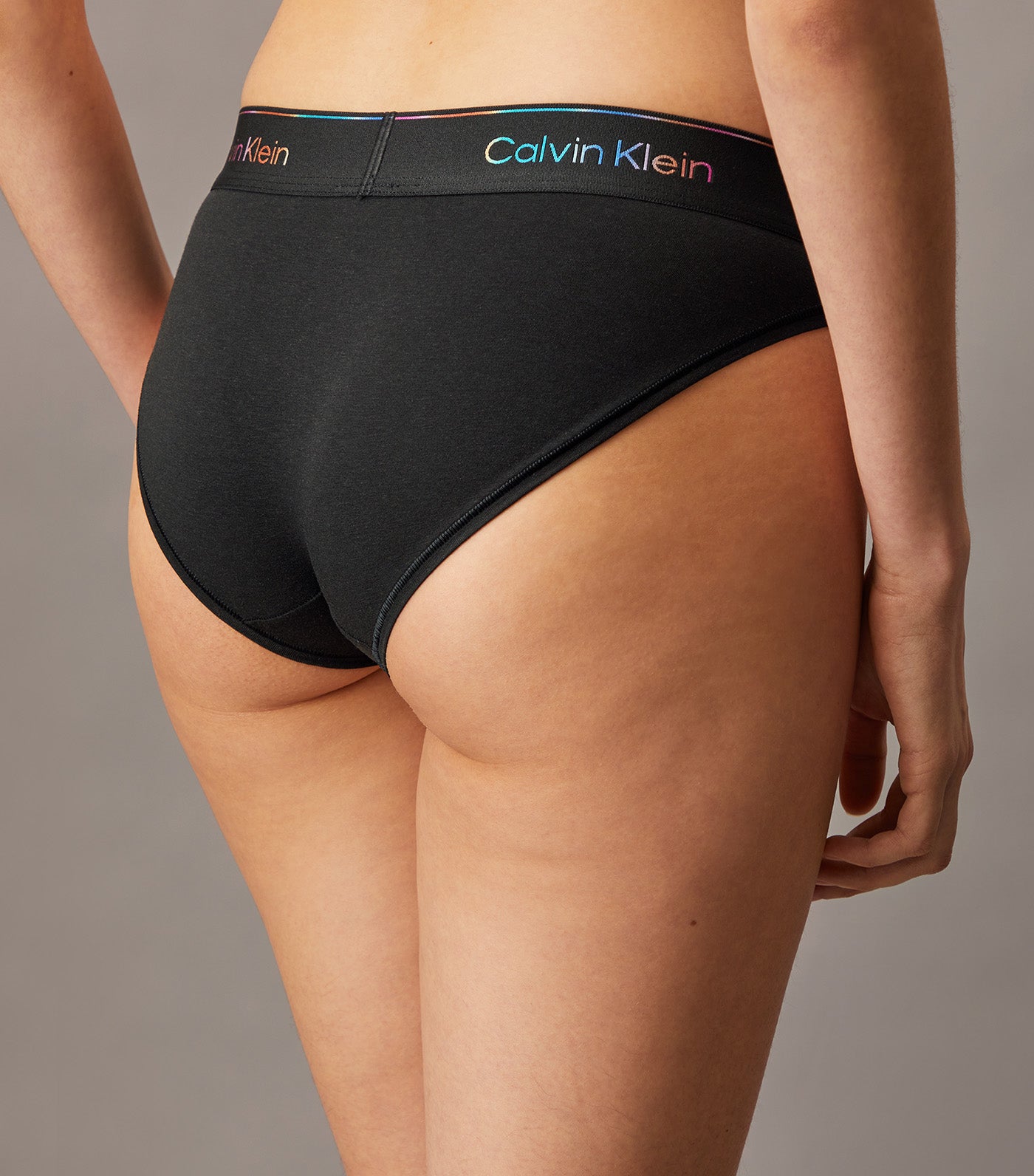 Icon Cotton Modal Bikini Black