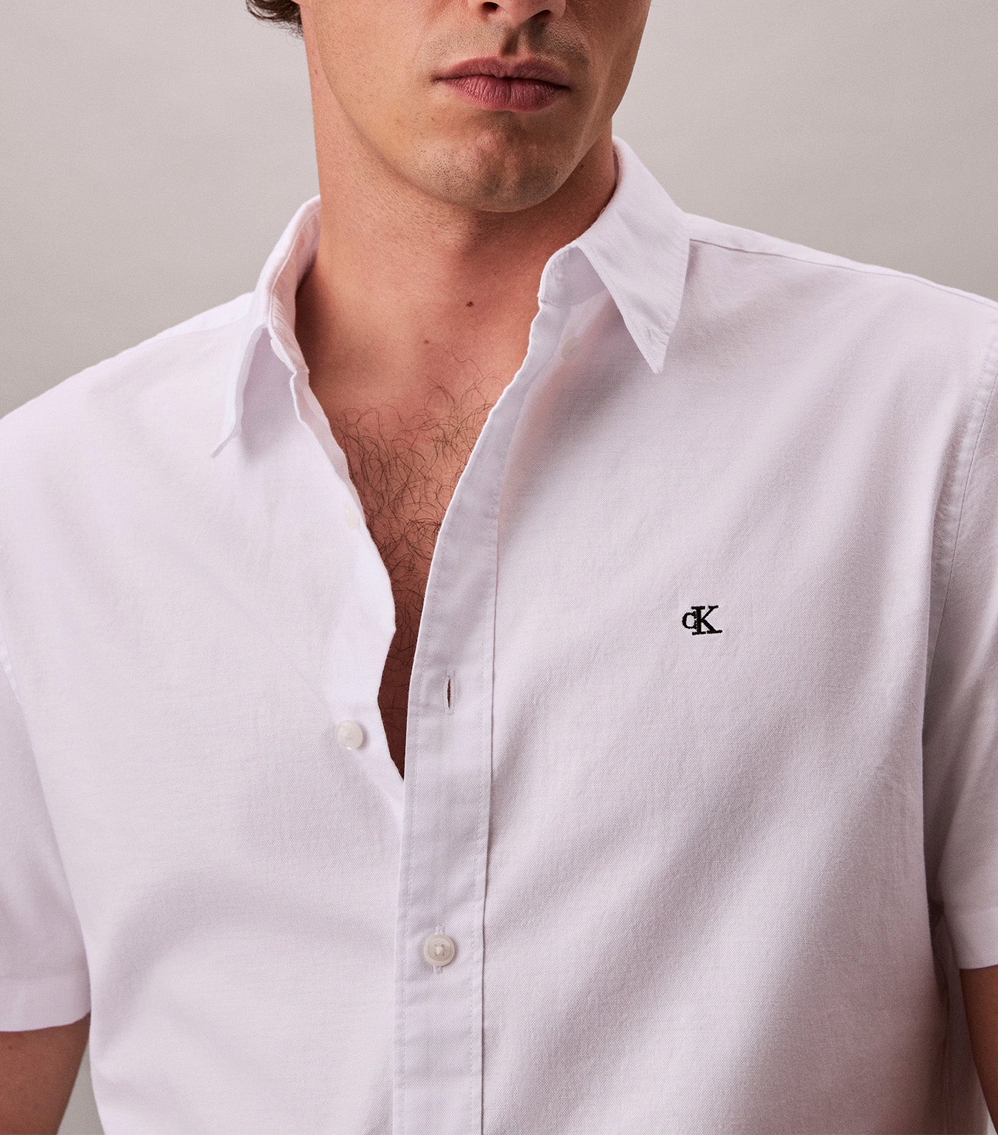Short Sleeve Classic Oxford Shirt Brilliant White