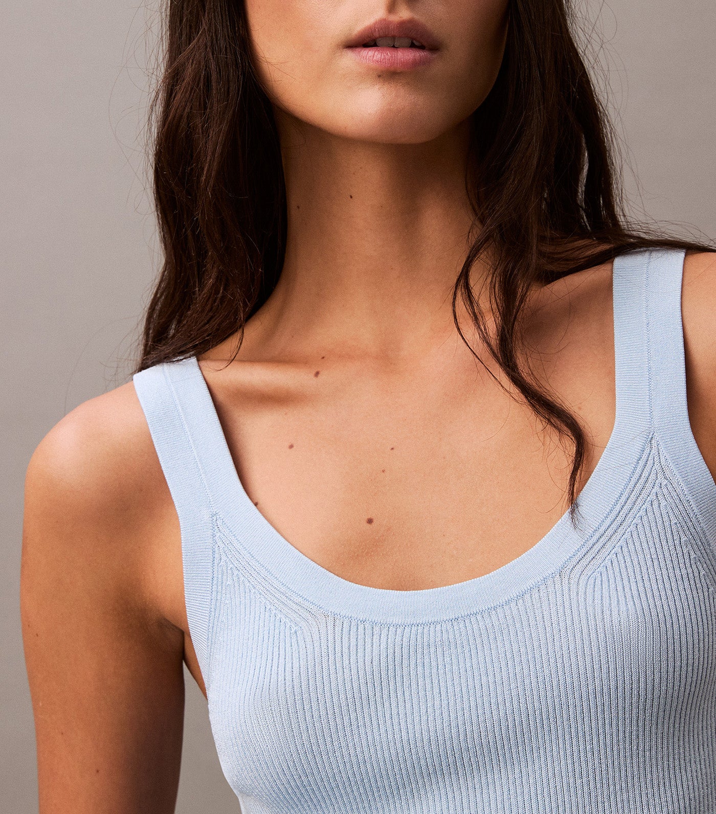 Viscose Rib Tank Top