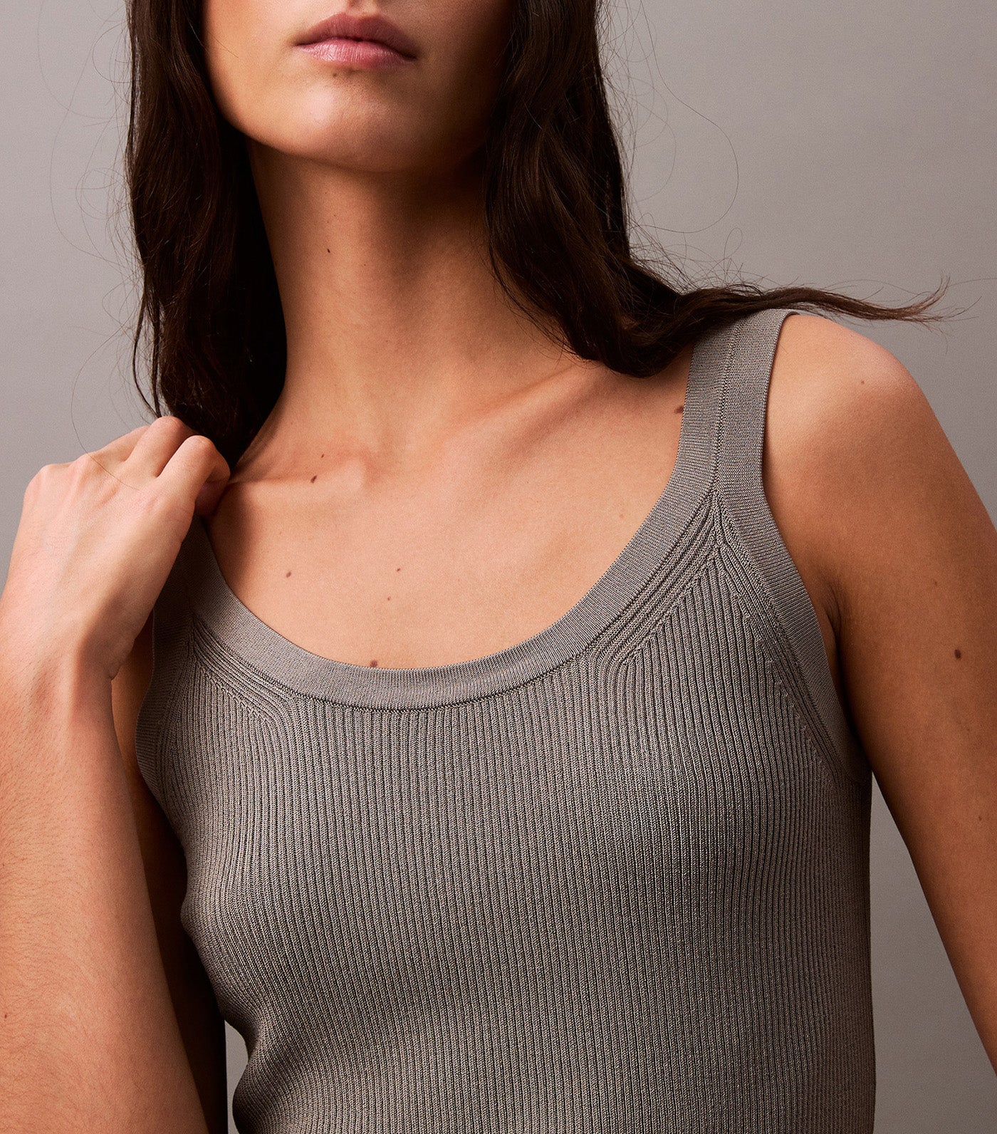 Viscose Rib Tank Top